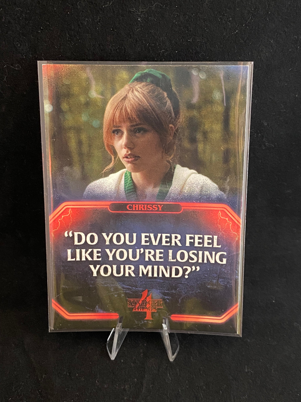 Netflix Zerocool 2023- Chrissy - Stranger Things Season 4 - Q-3