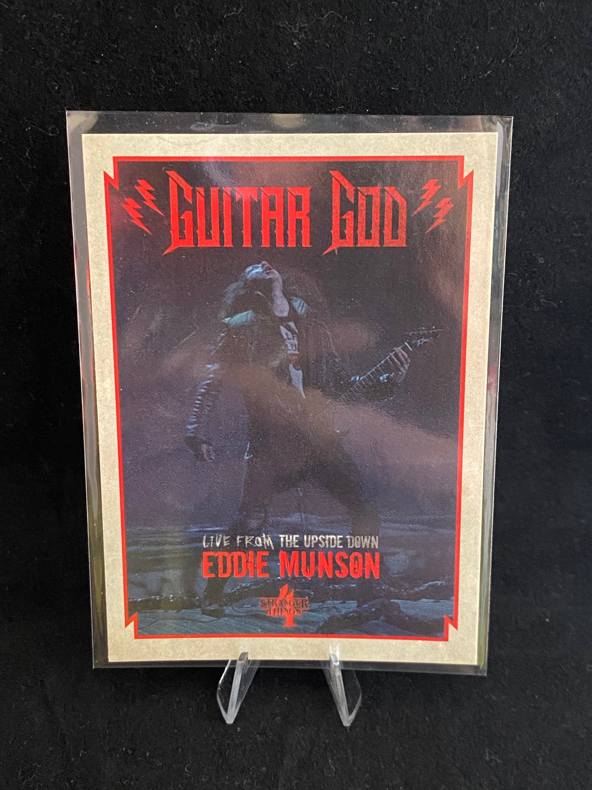 Netflix Zerocool 2023- Eddie Munson - Guitar God -Stranger Things - CS-9