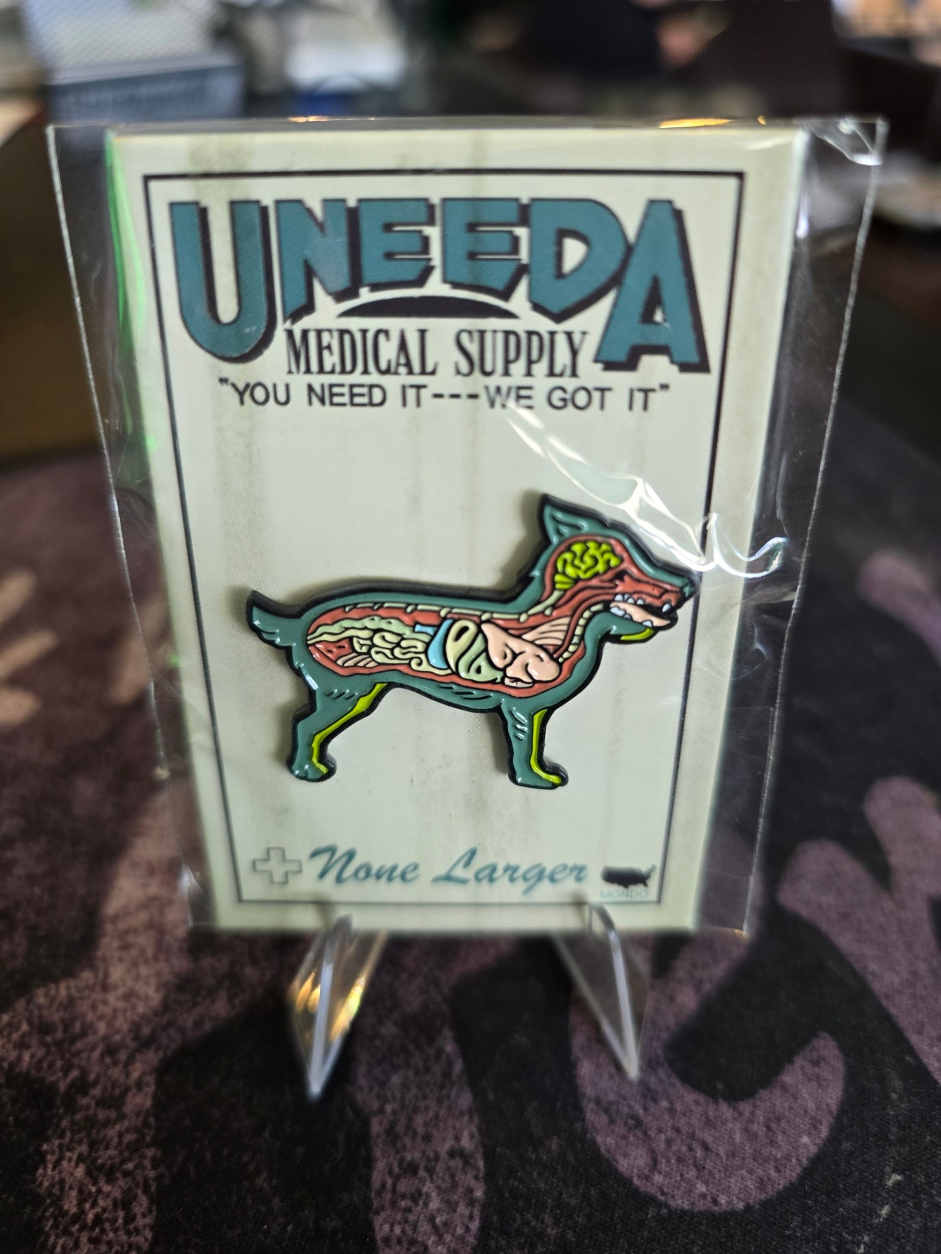 New Mondo - Return Of The Living Dead - Dissected Dog - Enamel Pin