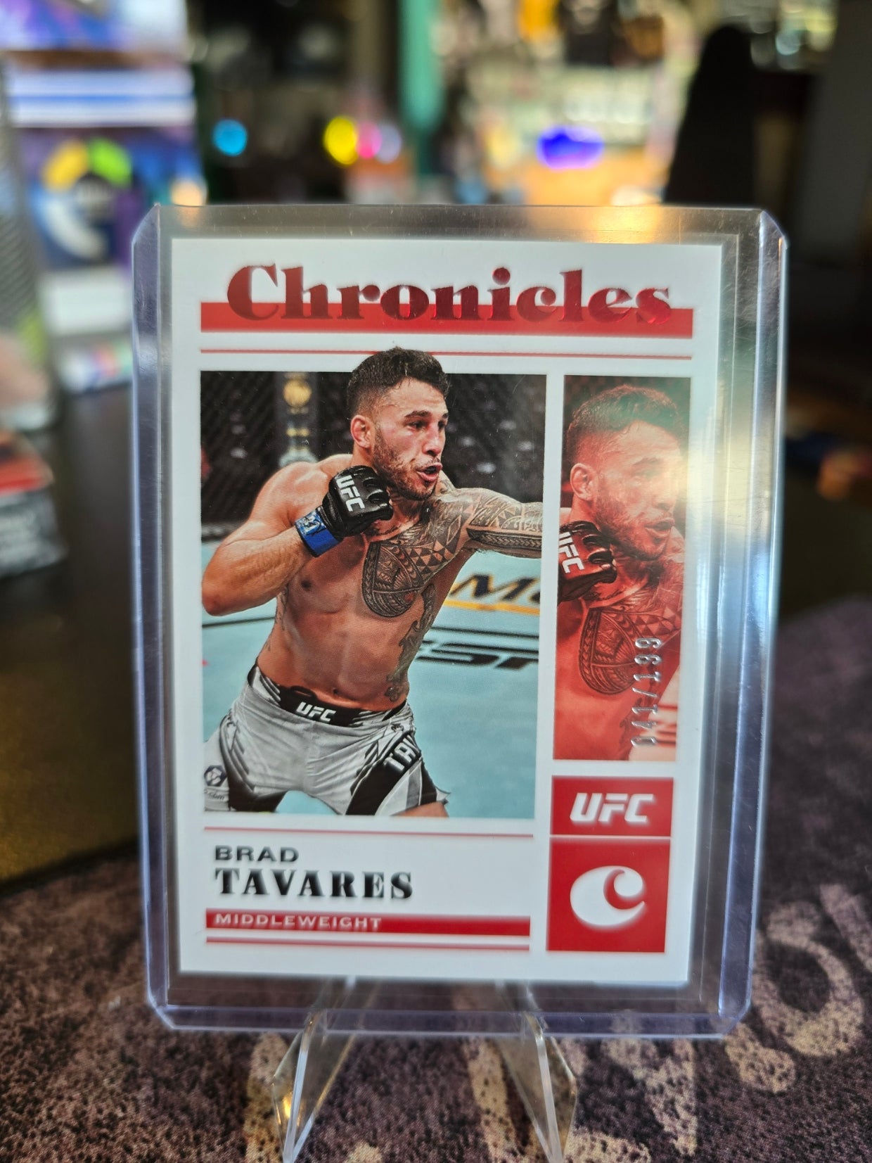 Panini Chronicles UFC 2023 - Brad Tavares 63 - 041/199