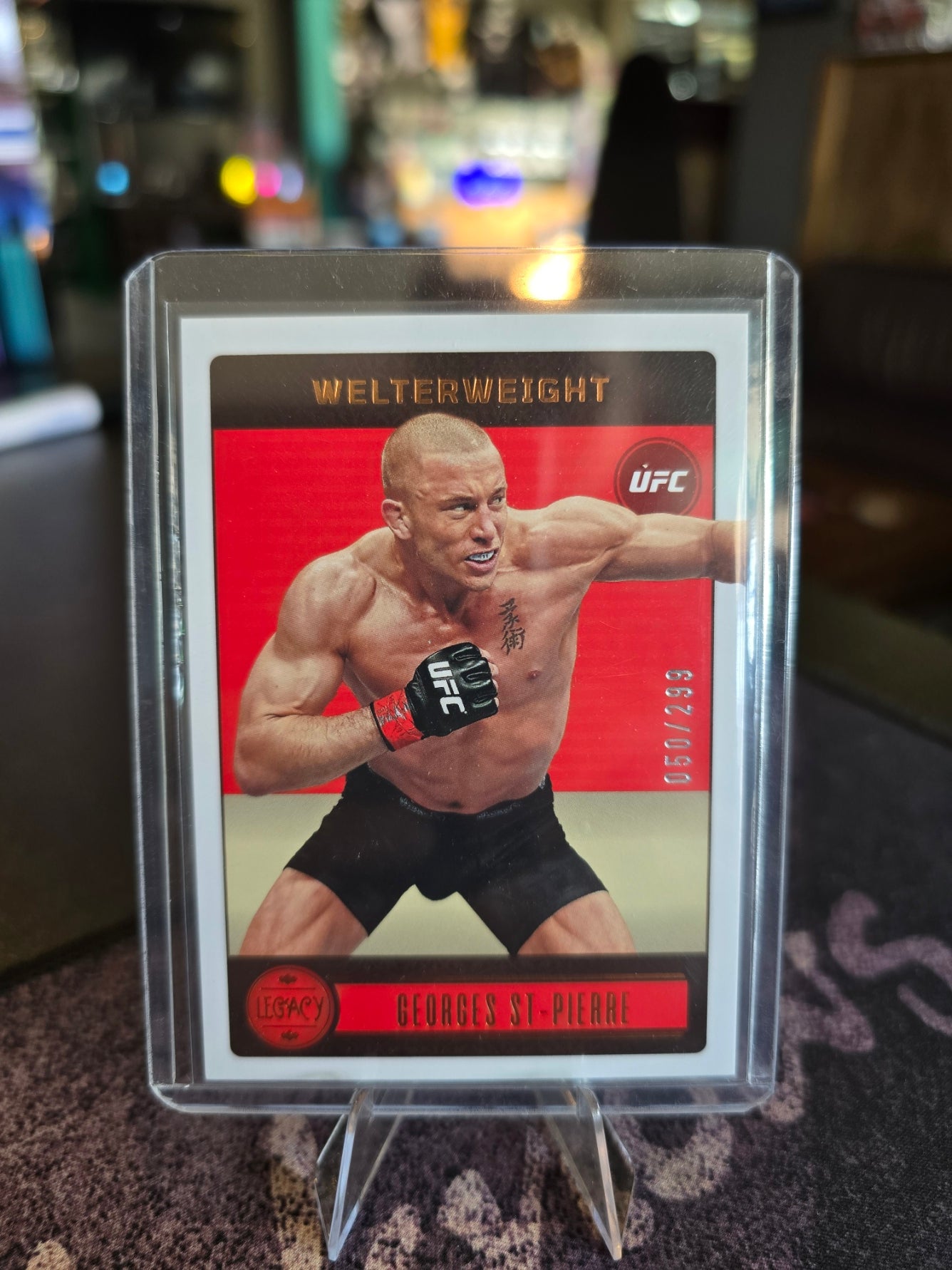 Panini Chronicles UFC 2023 - George ST-Pierre 148 - 050/299