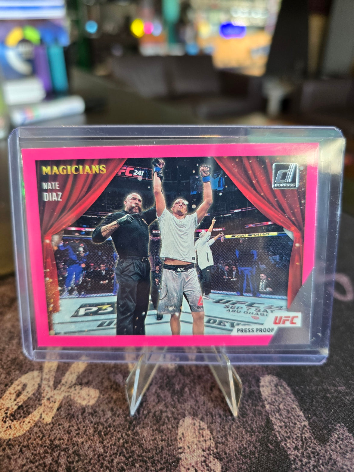 Panini Donruss 2022 - Nate Diaz 3 - Magicians Pink