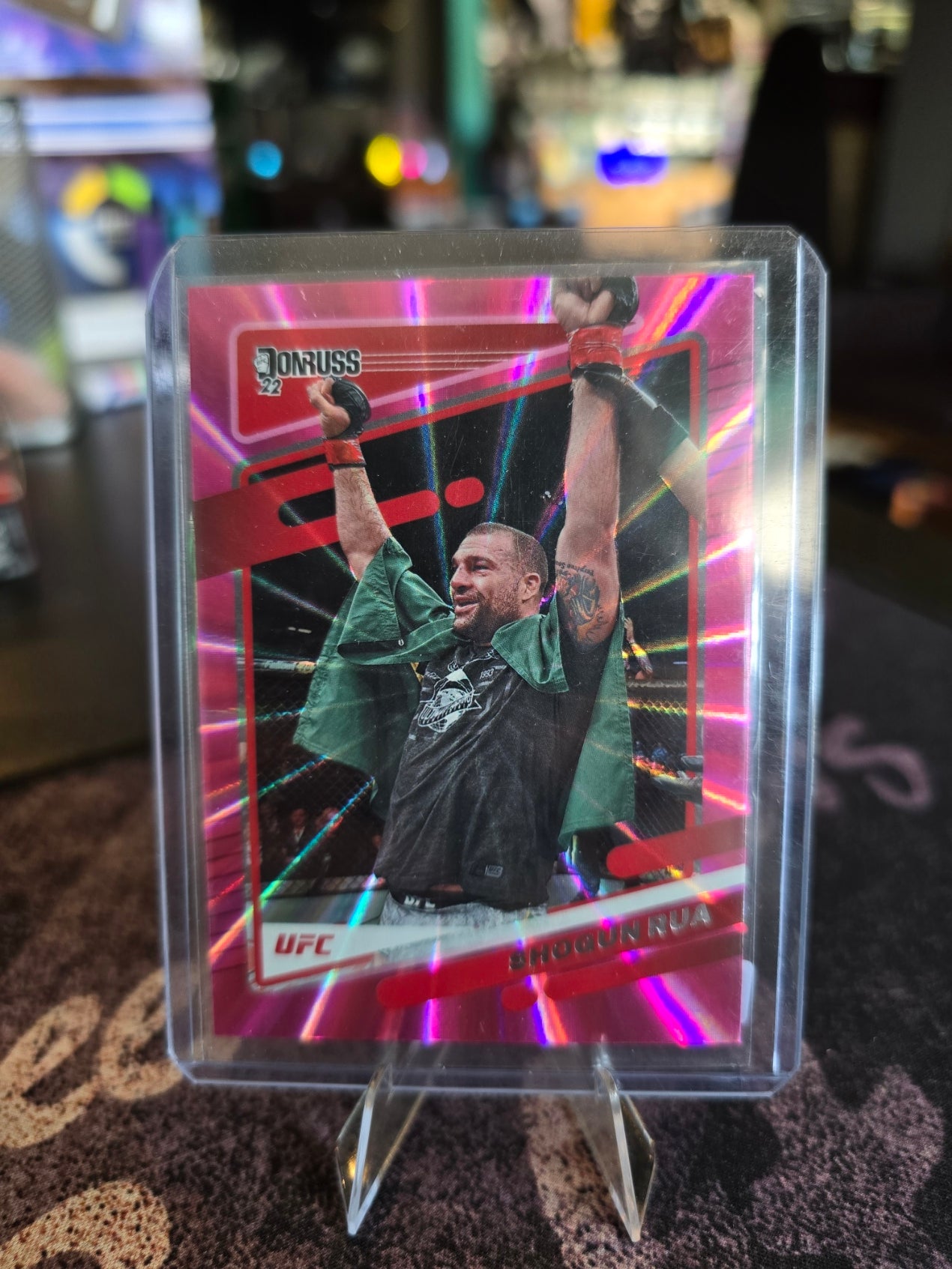 Panini Donruss 2022 - Shogun Rua 58 - Pink Laser