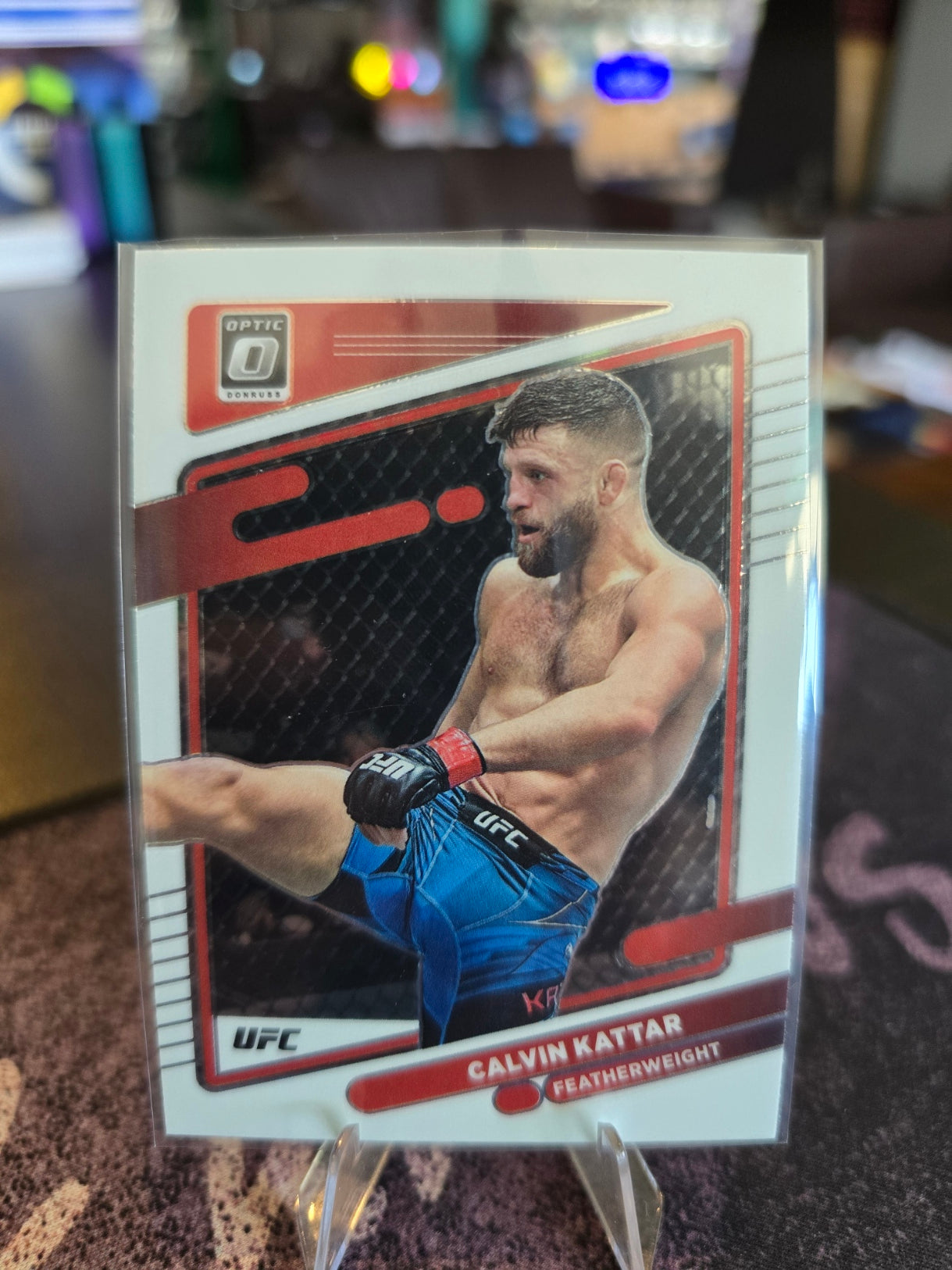 Panini Donruss Optic UFC 2022 - Calvin Kattar 68