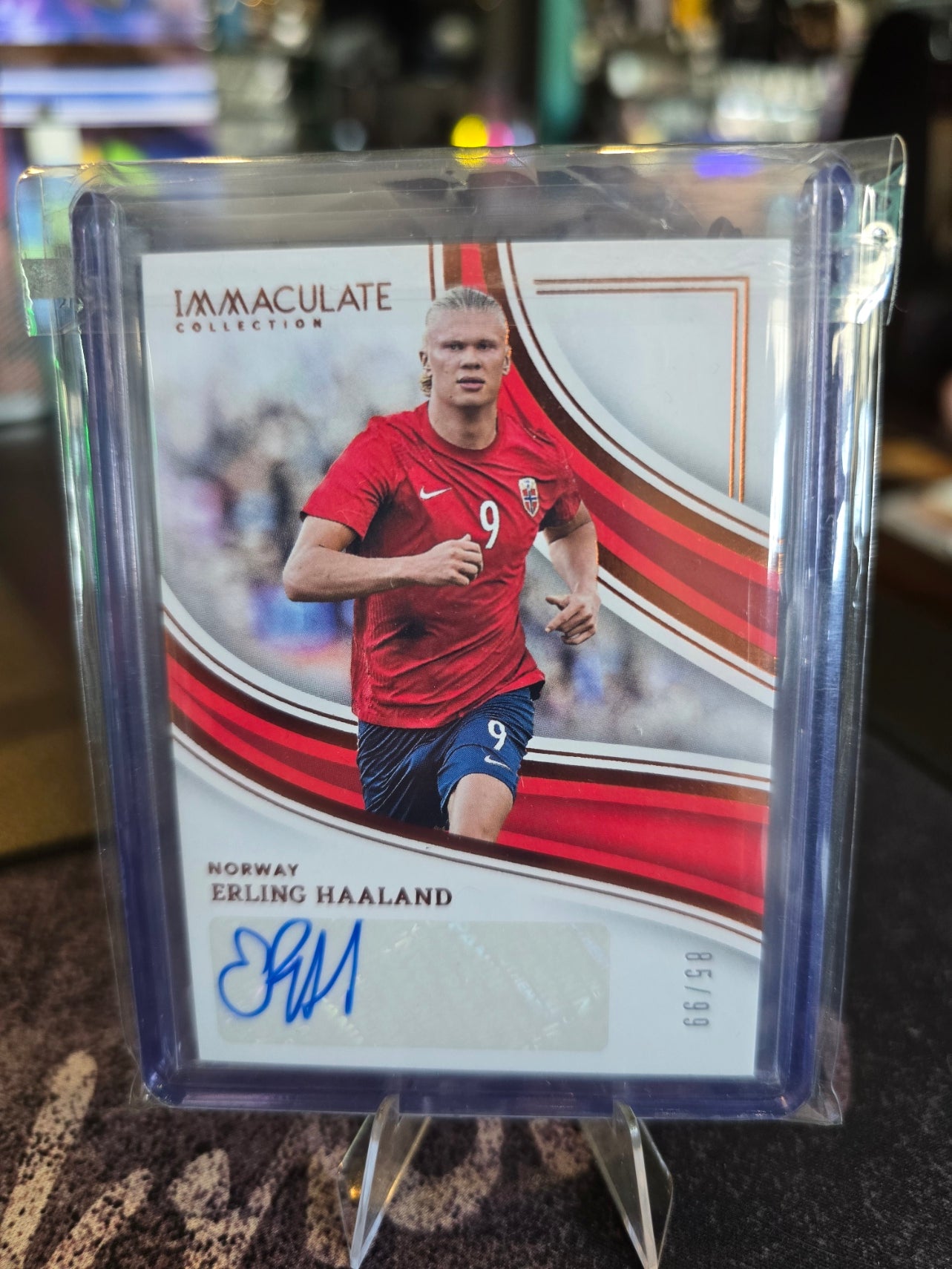 Panini Immaculate Soccer 2023-24 - Erling Haaland SI-EH - Norway - Auto 85/99