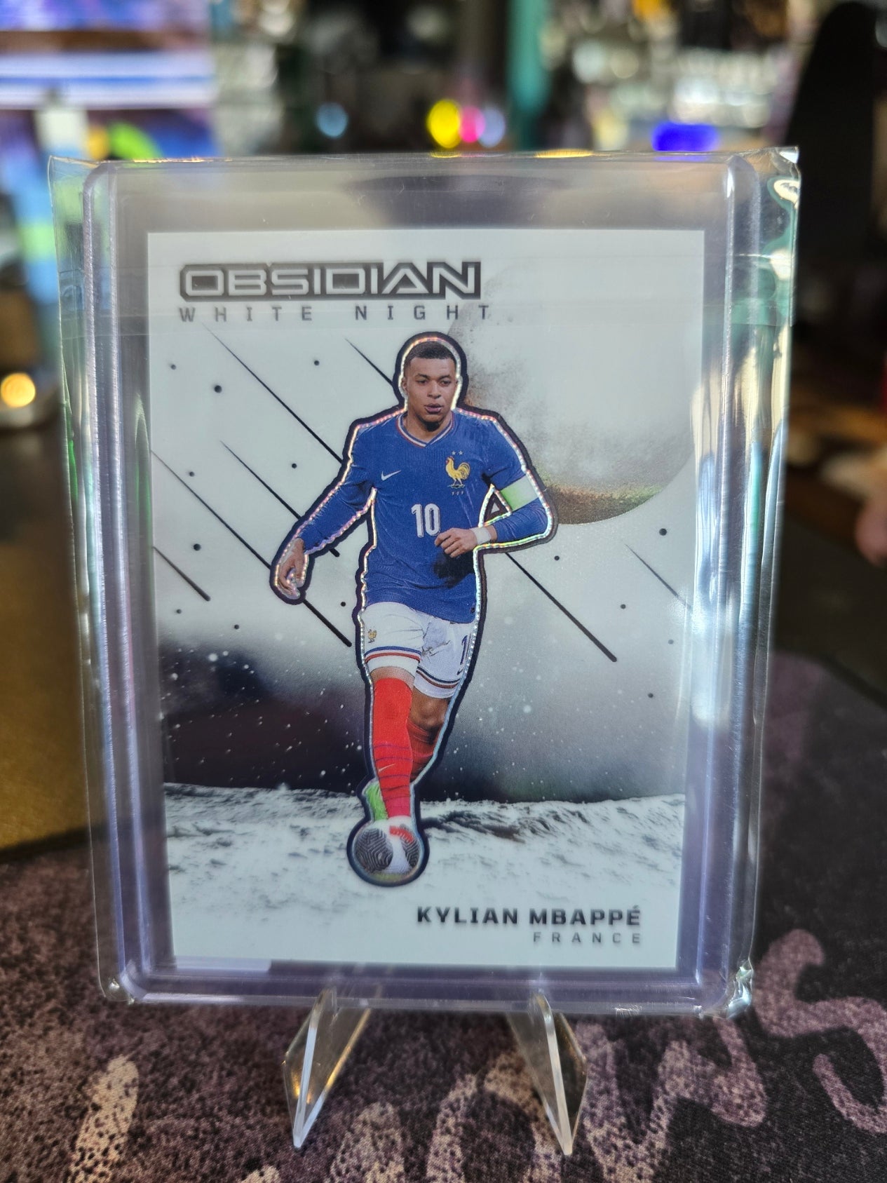 Panini Obsidian Soccer 2023-24 - Kylian Mbappe 5 - White Night (Case Hit)