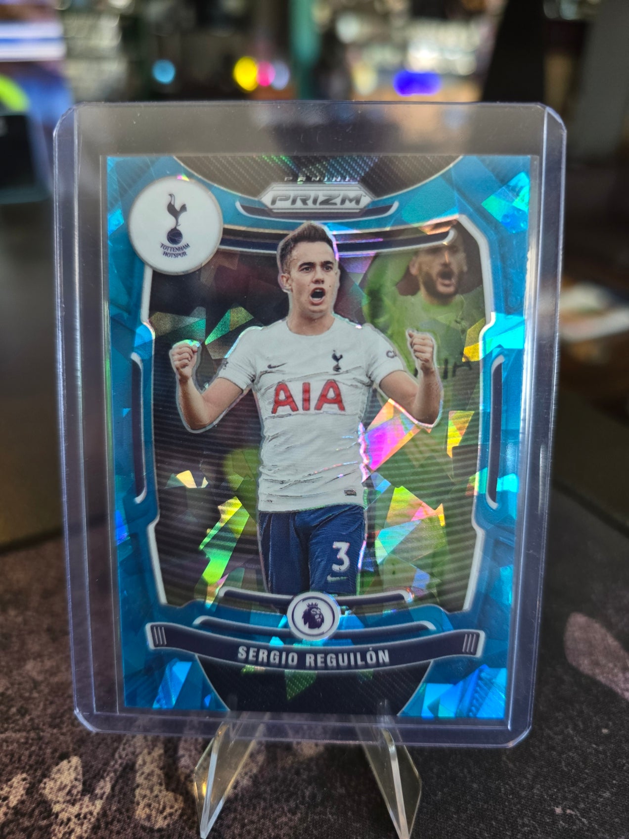 Panini Prizm PL Soccer 2021-23 - Sergio Reguilon 152 - Tottenham Hotspurs - 60/75