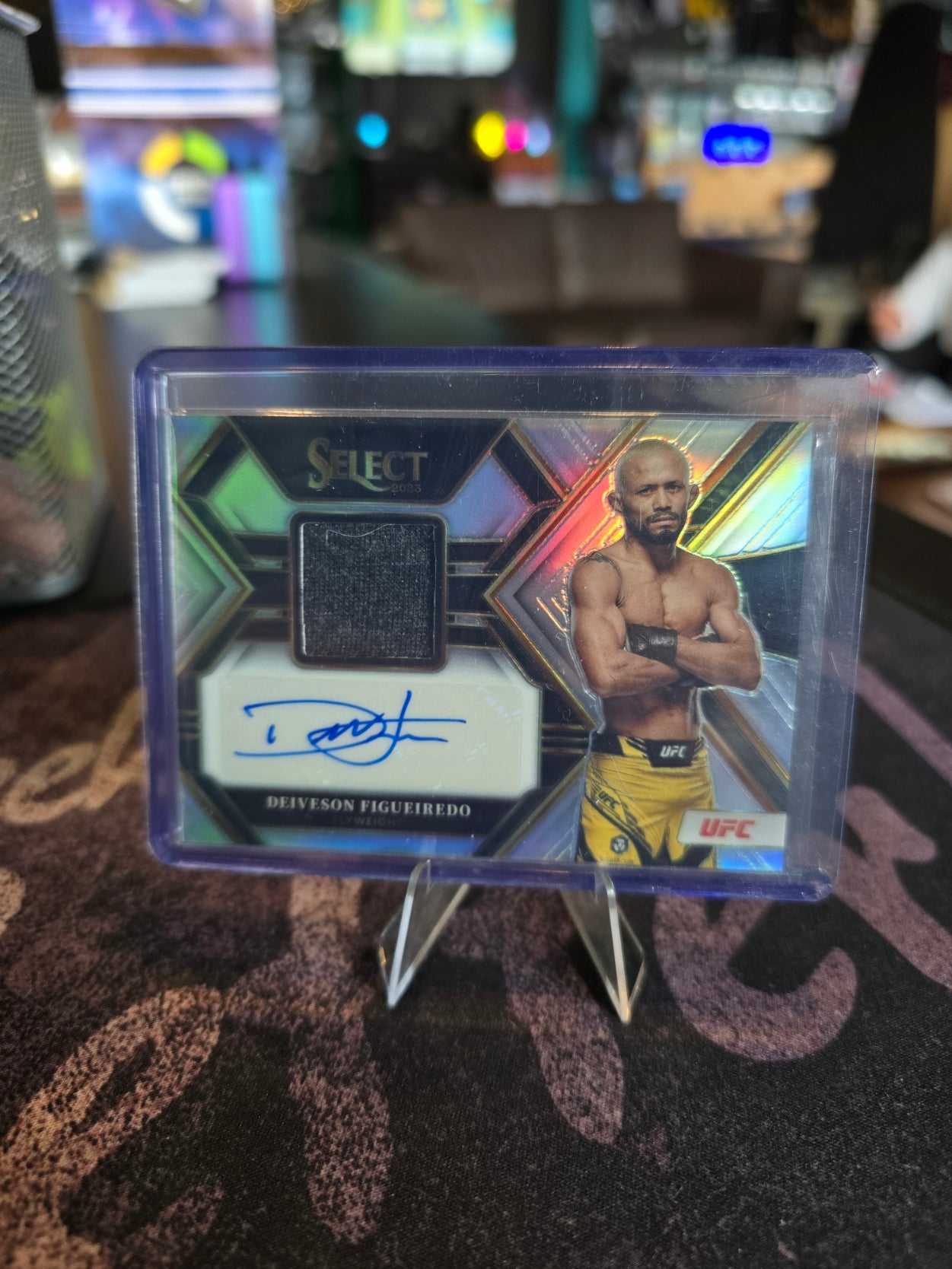 Panini Prizm Select UFC 2023 - Deiveson Figueiredo - Relic Auto 71/99