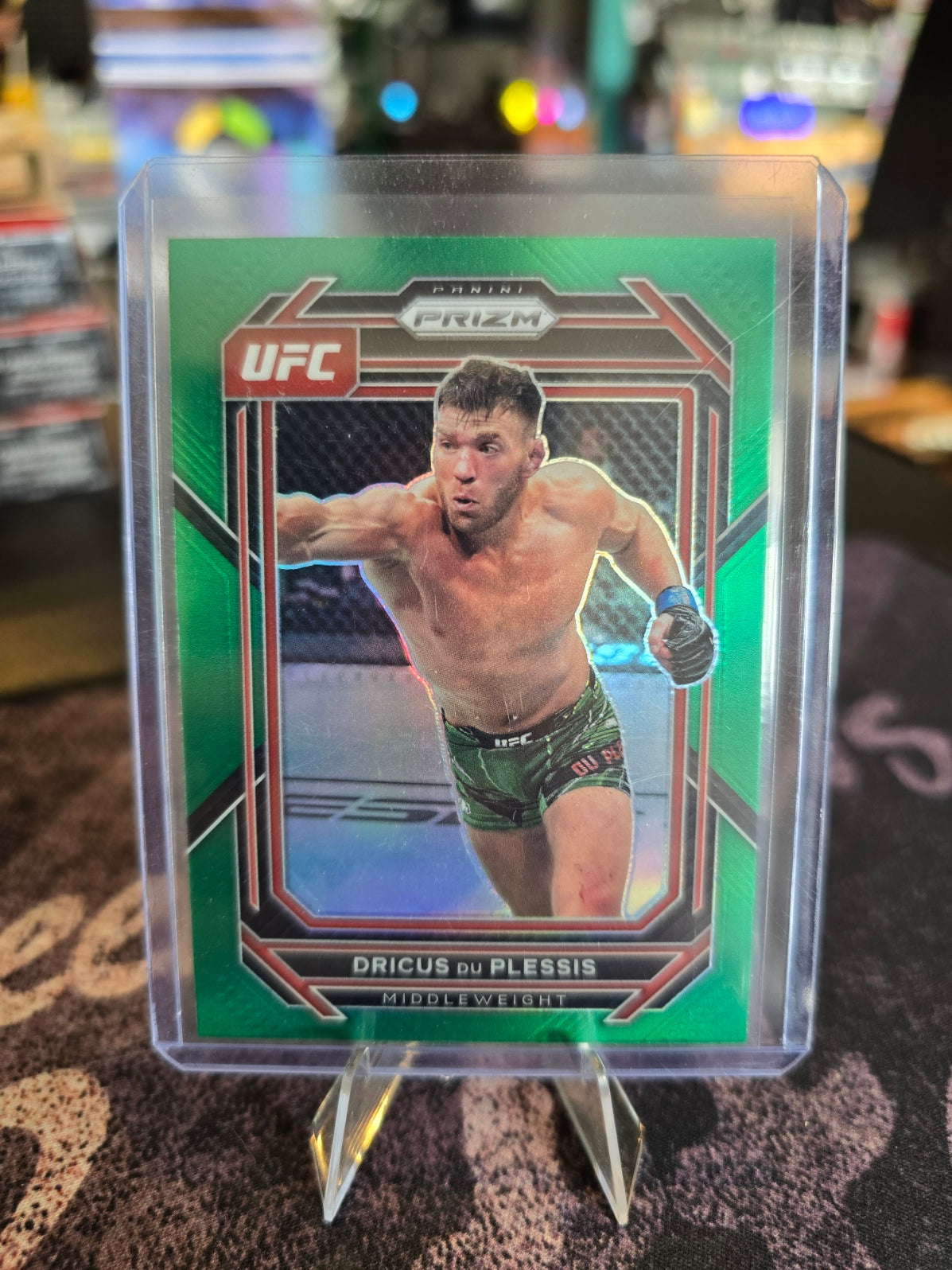 Panini Prizm UFC 2023 - Dricus Du Plessis 195 - Green