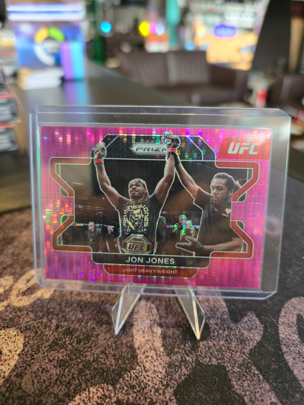 Panini Prizm UFC 2023 - Jon Jones 4 - Pink - 16/42