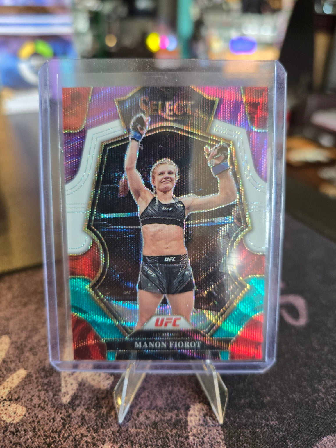 Panini Prizm UFC 2023 - Manon Fiorot 156 - Tri Color