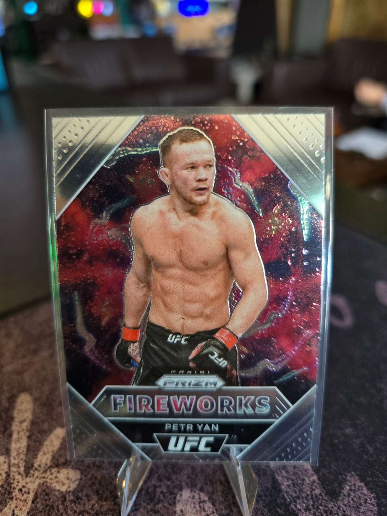 Panini Prizm UFC 2023 - Petr Yan 3 - Fireworks