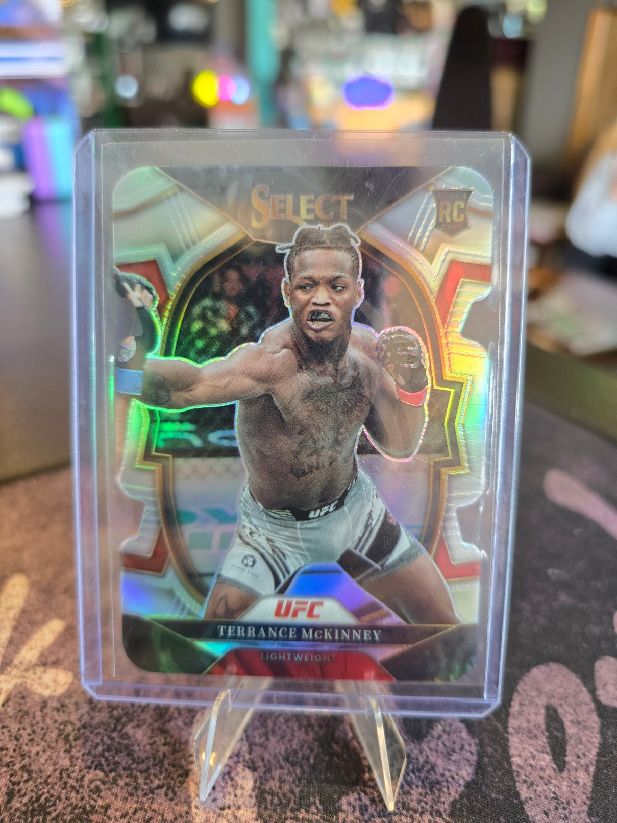 Panini Prizm UFC 2023 - Terrance Mckinney 53 - Concourse Die Cut Prizm