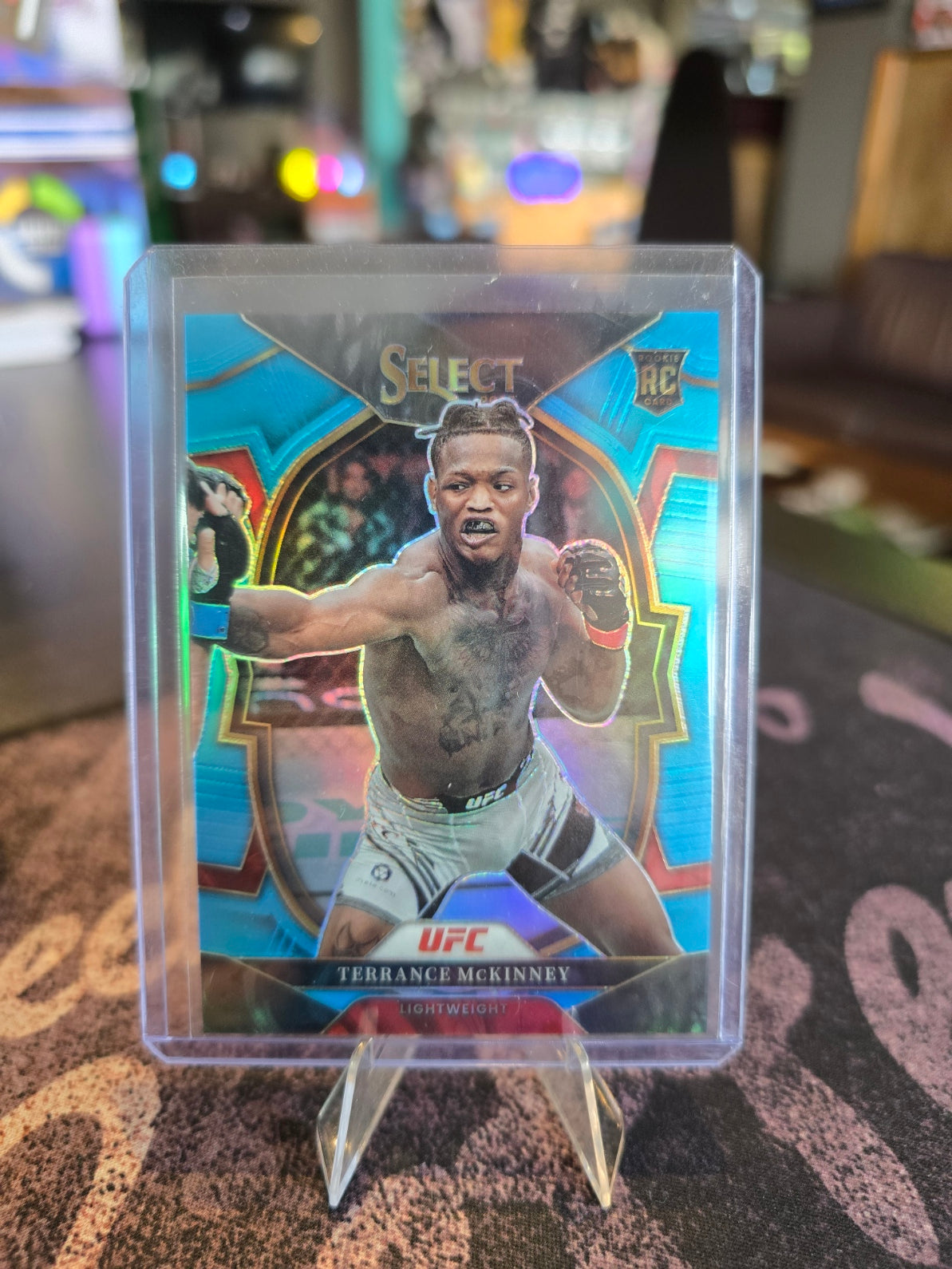 Panini Prizm UFC 2023 - Terrance Mckinney 53 RC Rookie - Blue 234/249