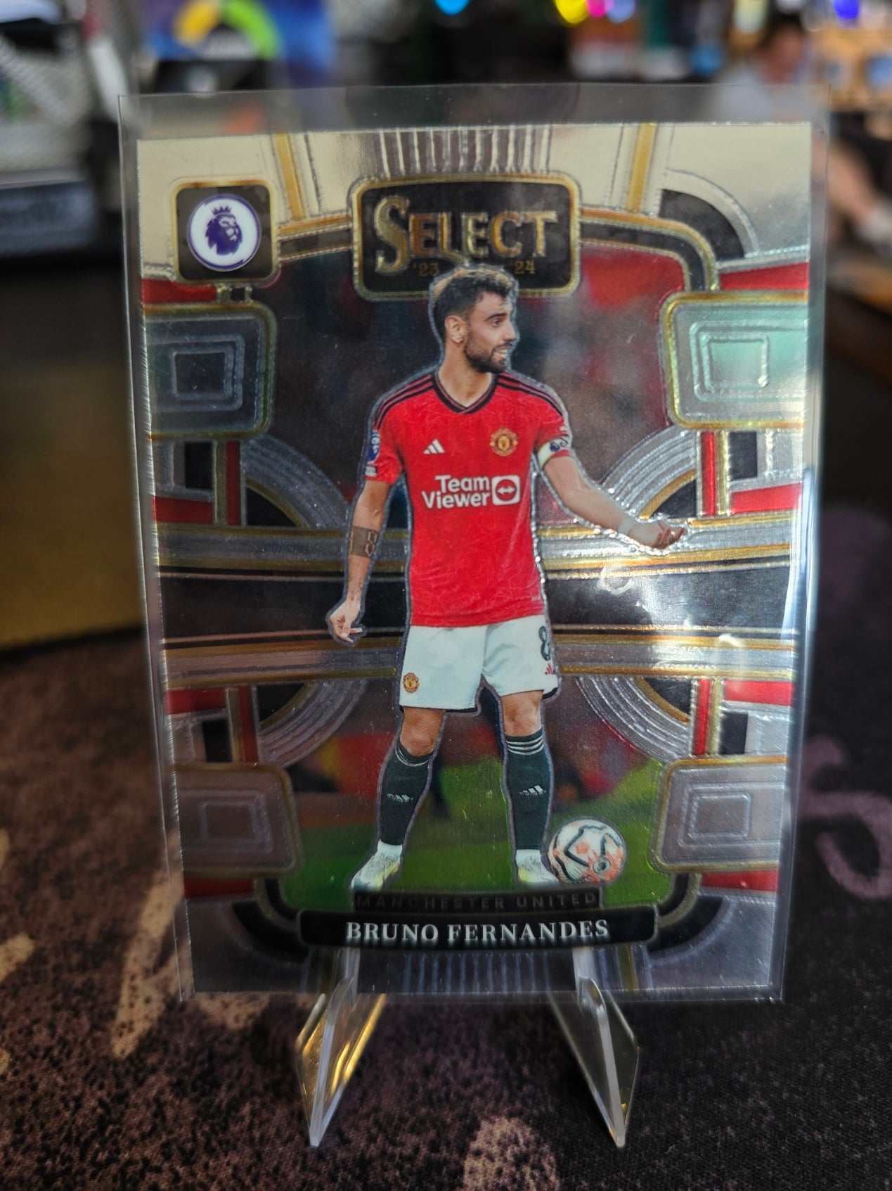 Panini Select 2023-24 PLS - Bruno Fernandes 66 - Manchester United - Terrace