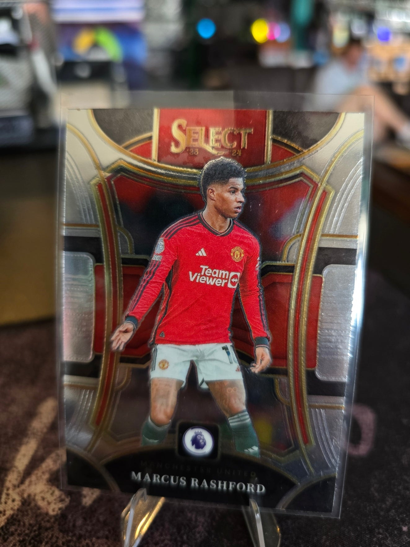 Panini Select 2023-24 PLS - Marcus Rashford 166 - Manchester United - Mezzanine 