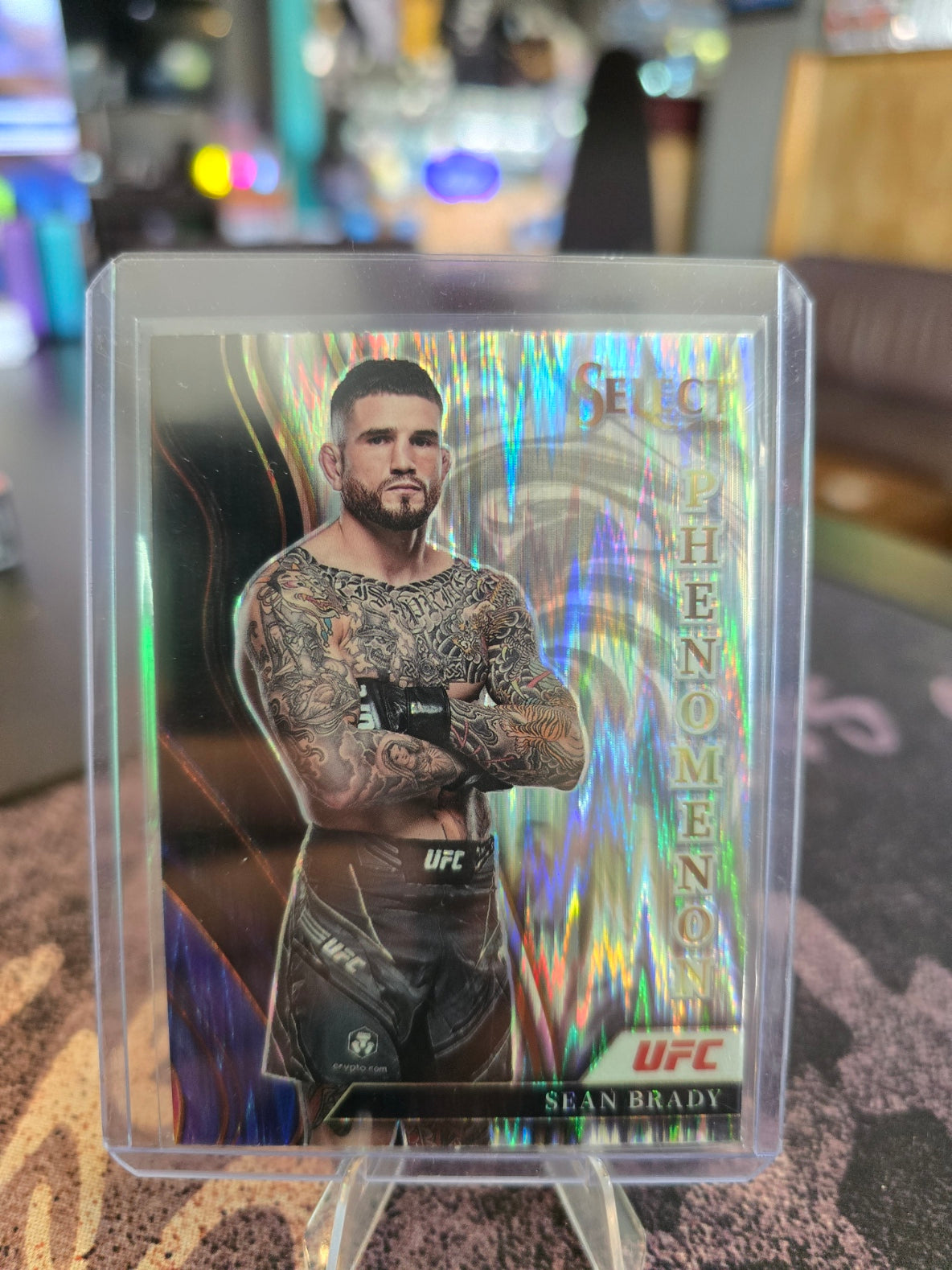 Panini Select UFC 2022 - Sean Brady 5 - Phenomenon