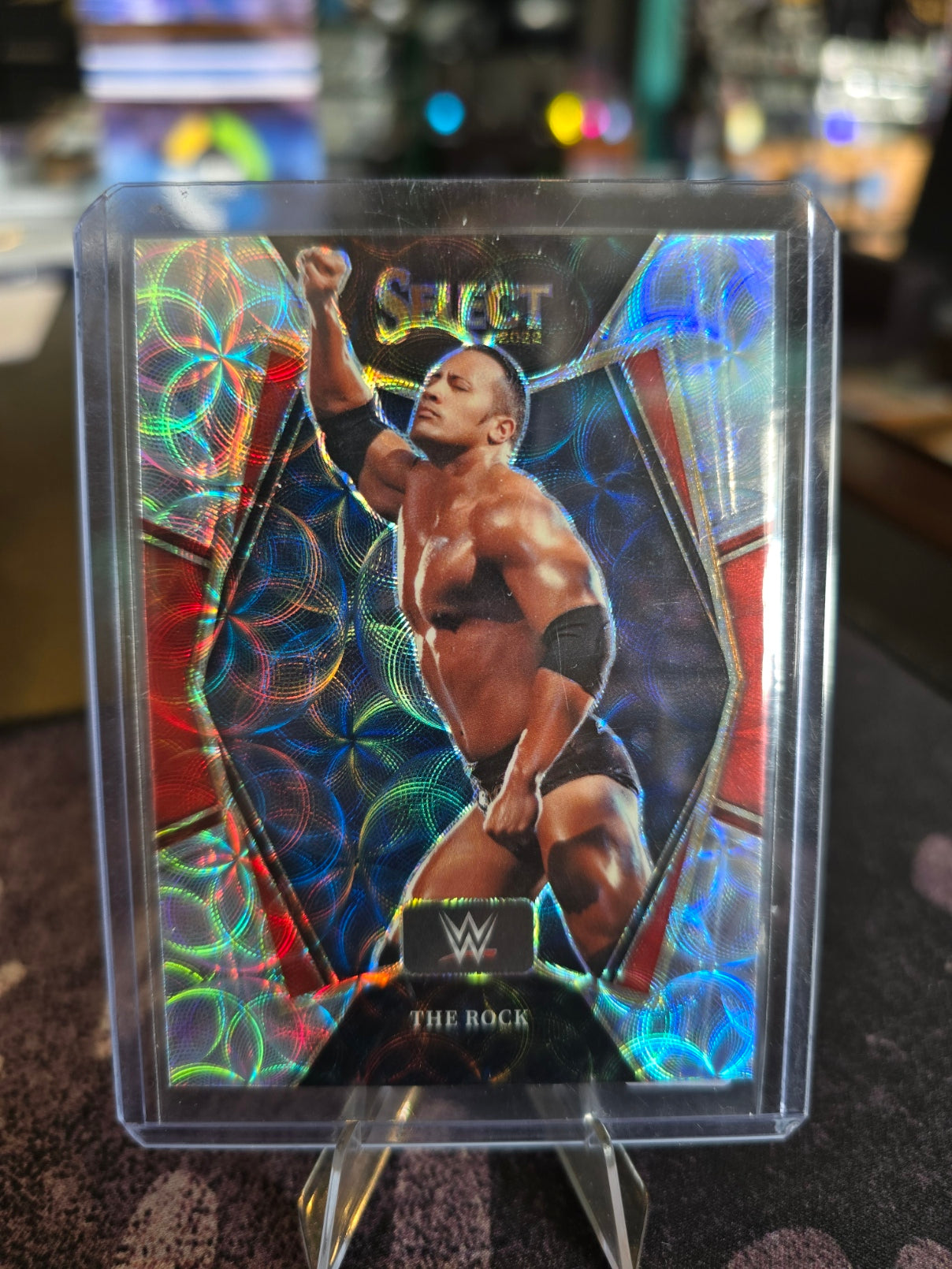 Panini Select WWE 2022 - The Rock 162 - Premier Level 