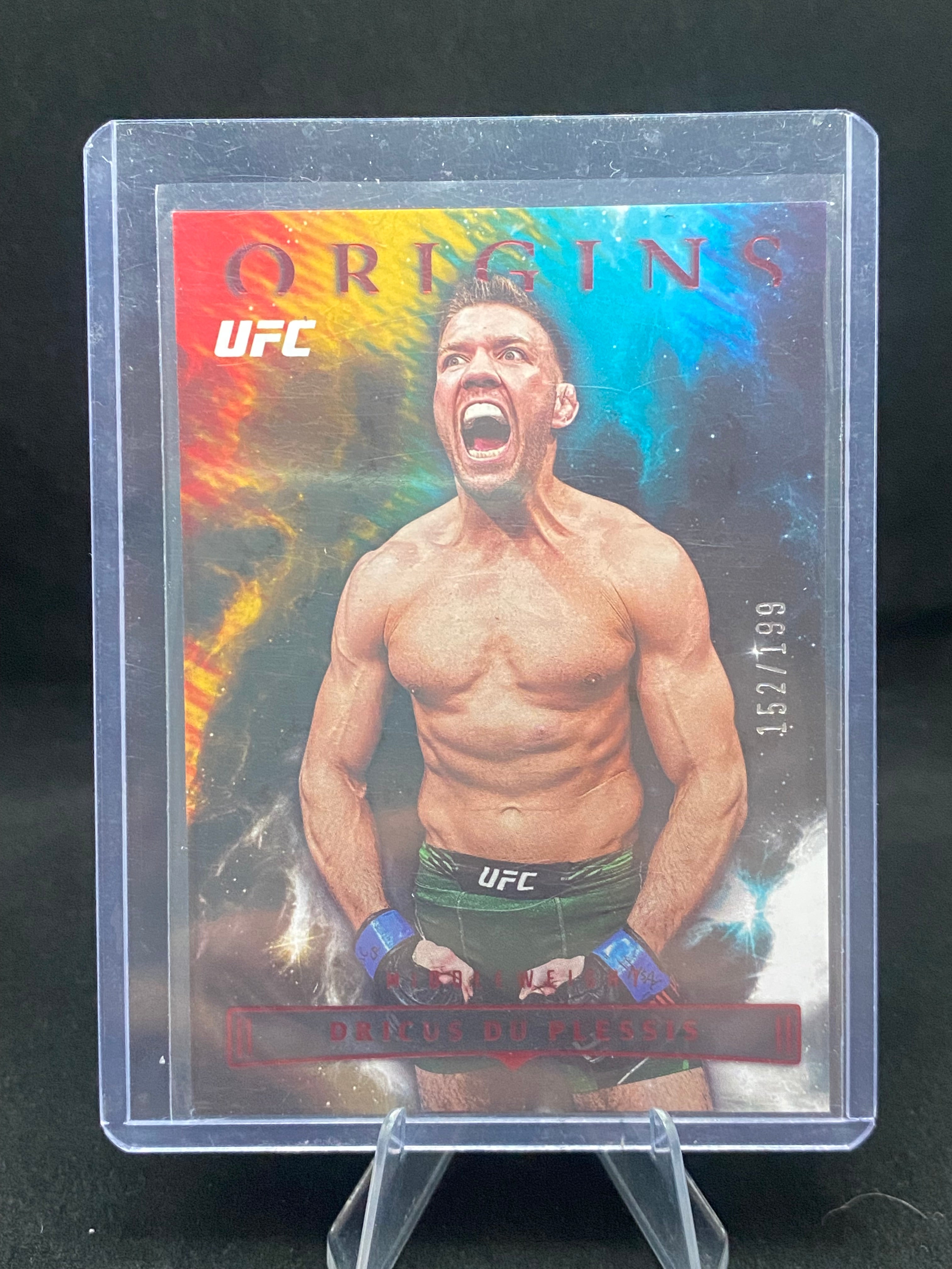 Panini Chronicles UFC 2023 - Dricus Du Plessis - 138 - 152/199 - Origins Insert 