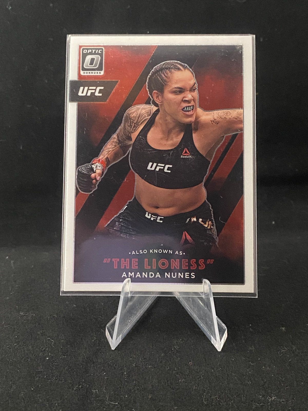 Panini Donruss Optic UFC - Amanda Nunes "The Lioness" - No.14