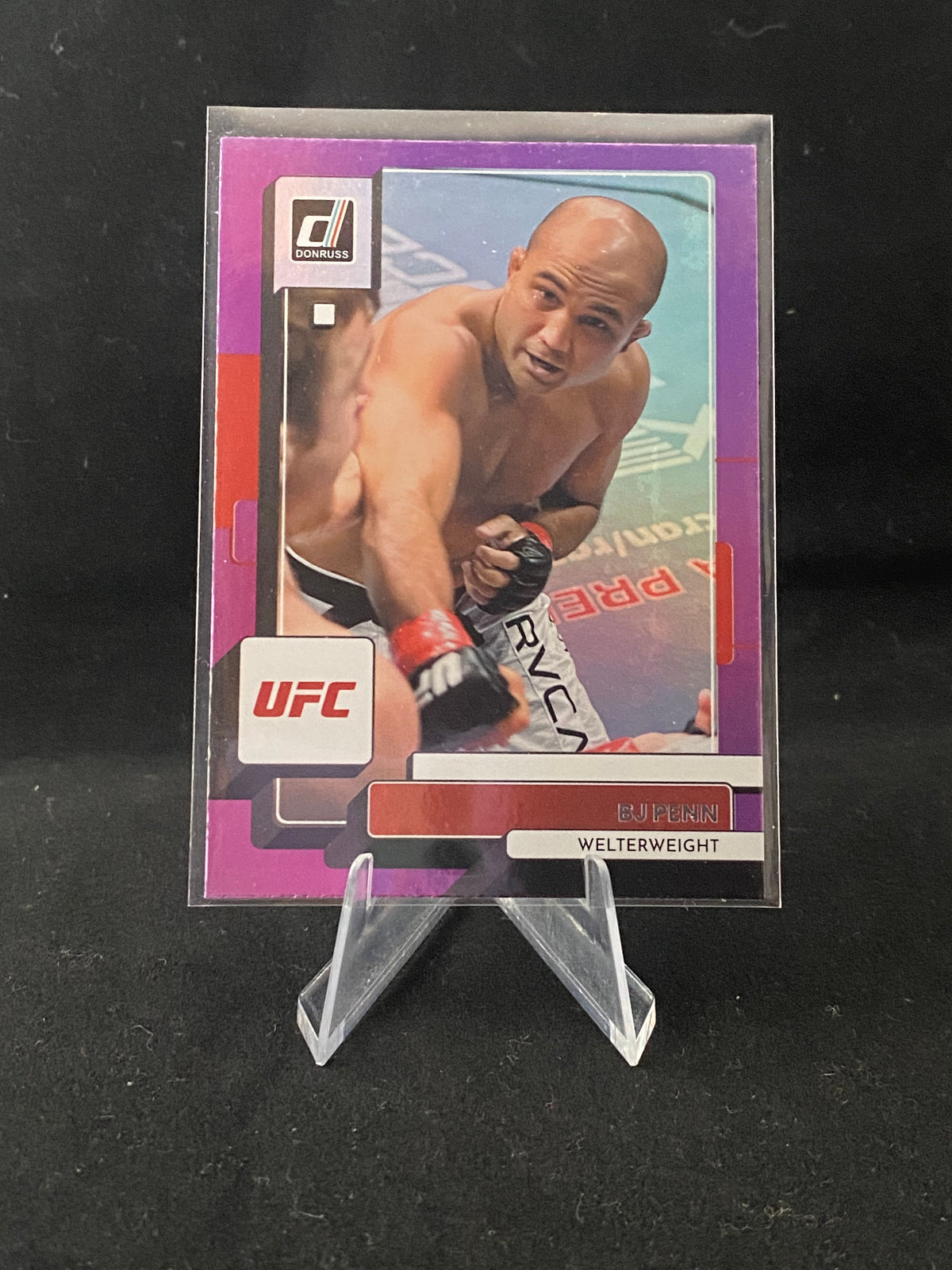 Panini Donruss UFC -  BJ Penn - Purple - No.23