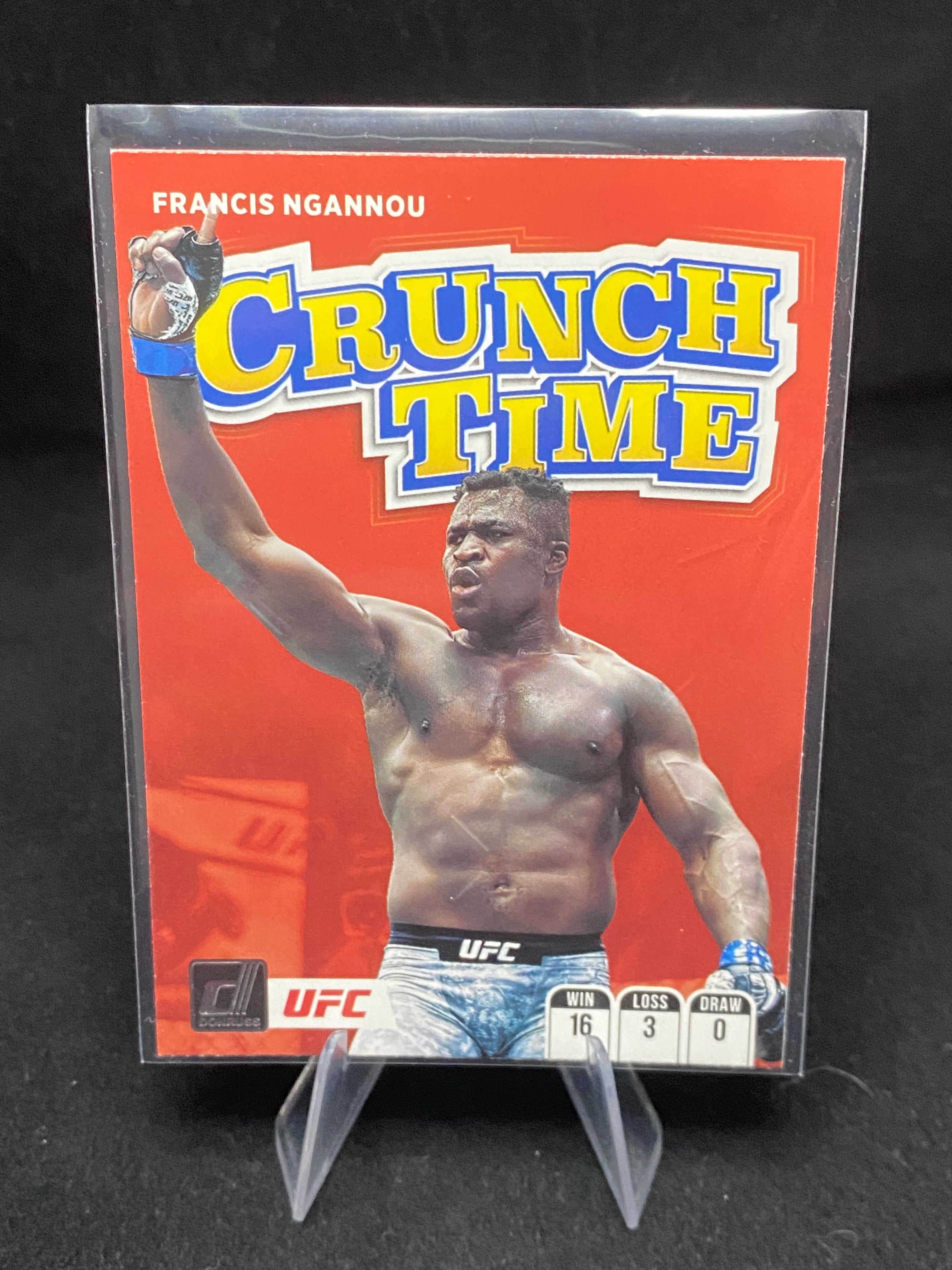 Panini Donruss UFC 2022 - Francis Ngannou - Crunch Time - No. 12