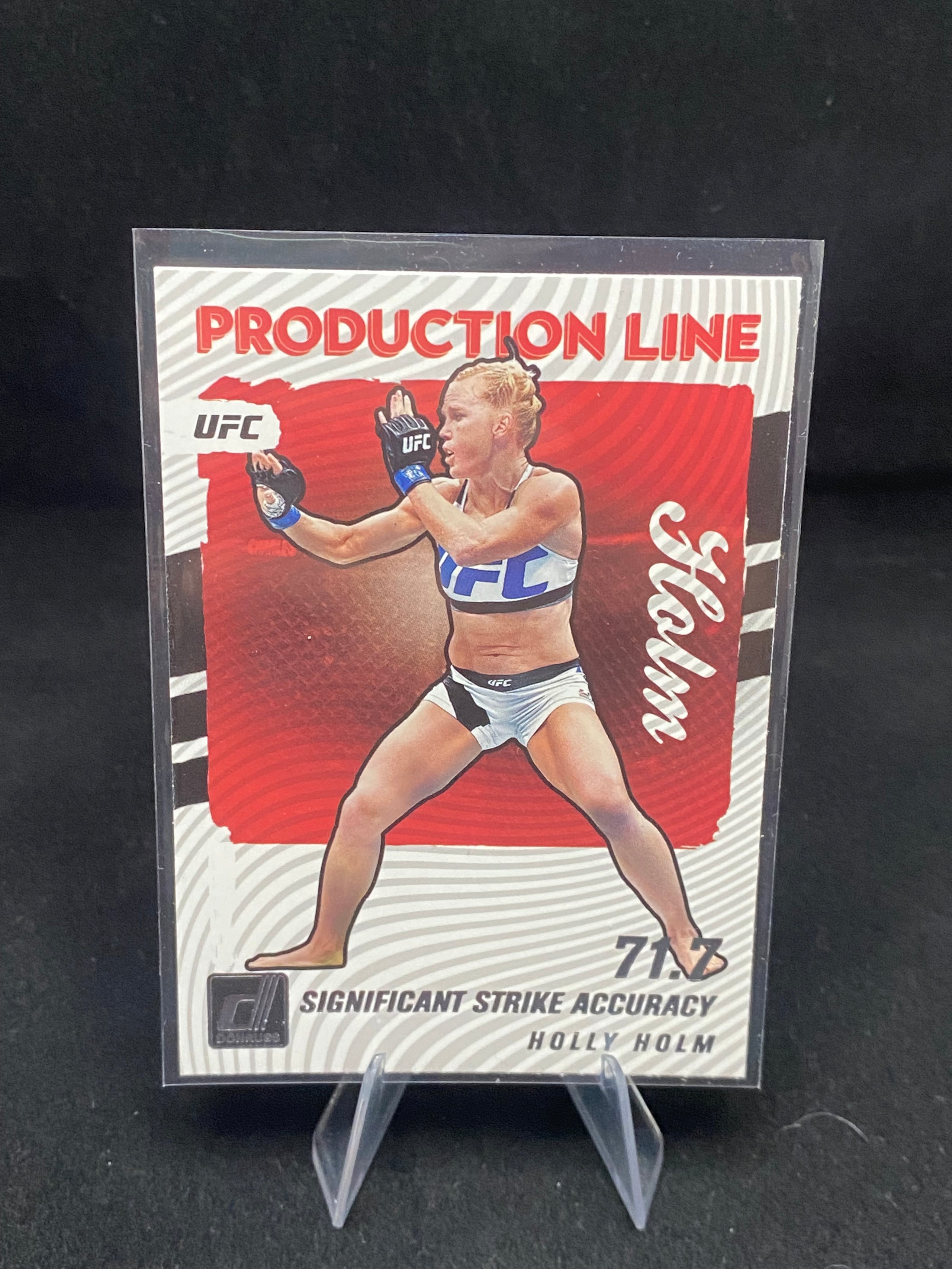 Panini Donruss UFC 2022 - Holly Holm - Production Line - No.10