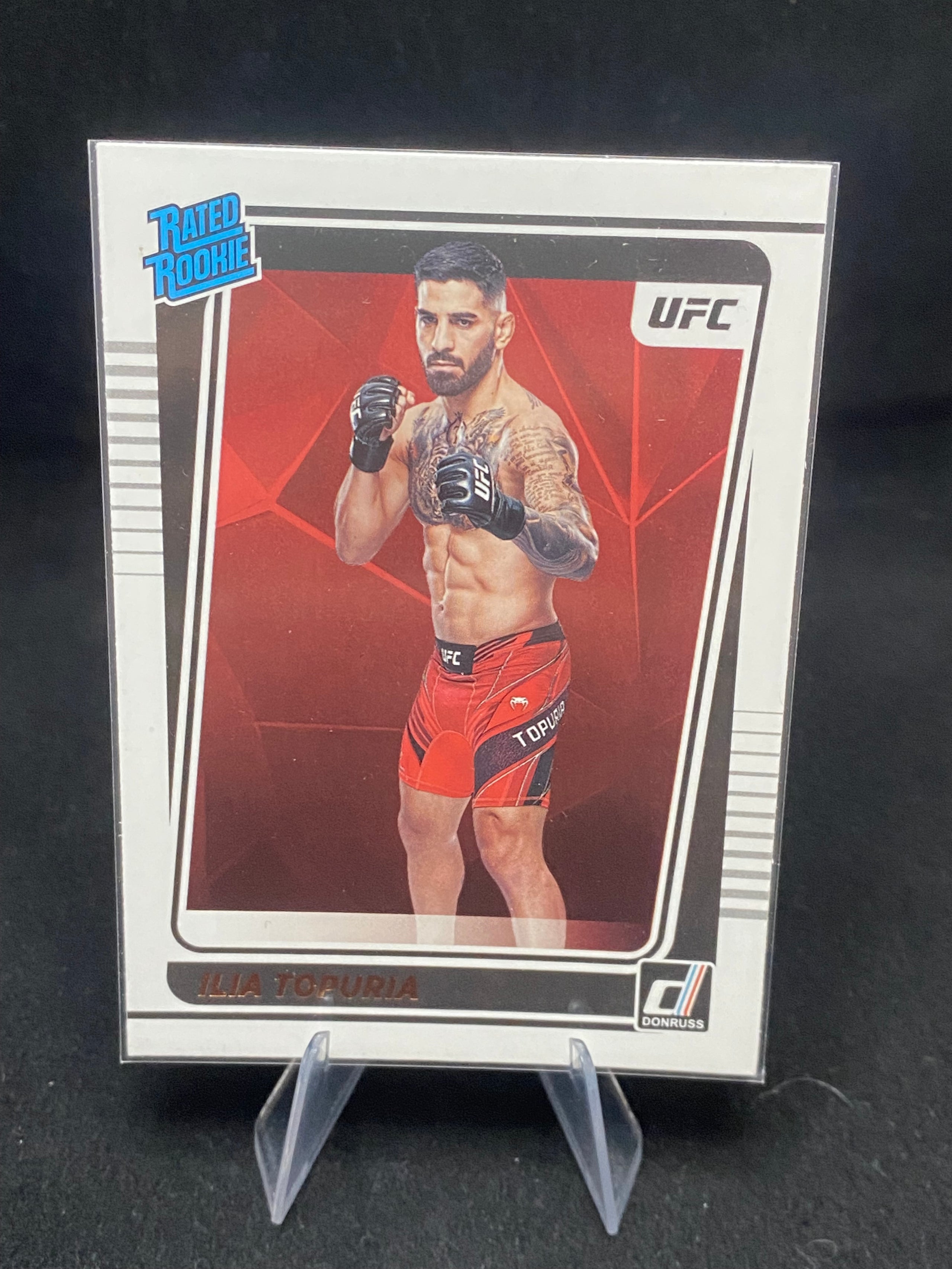Panini Donruss UFC 2022 - Ilia Topuria - Rated Rookie - No. 215