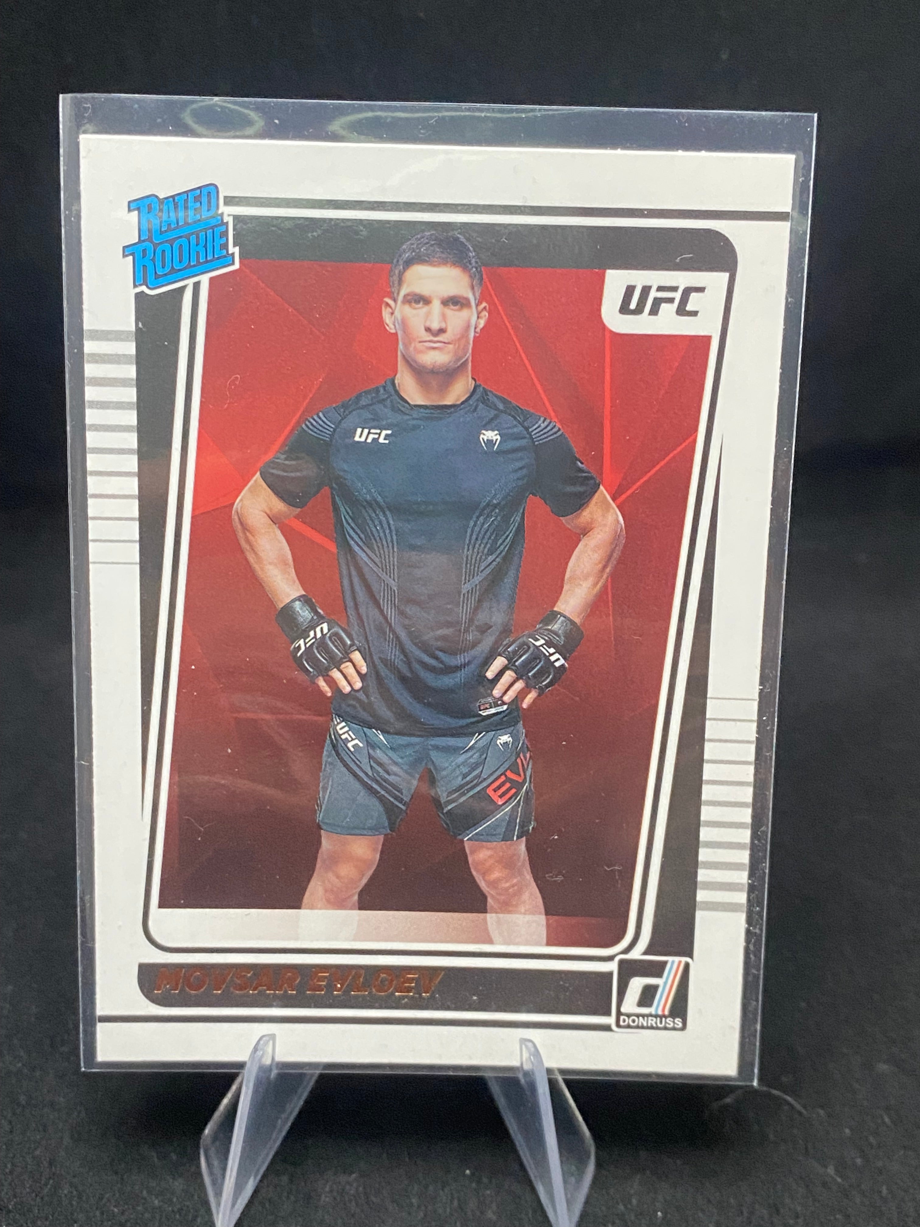 Panini Donruss UFC 2022 - Movsar Evloev - Rated Rookie - No. 218