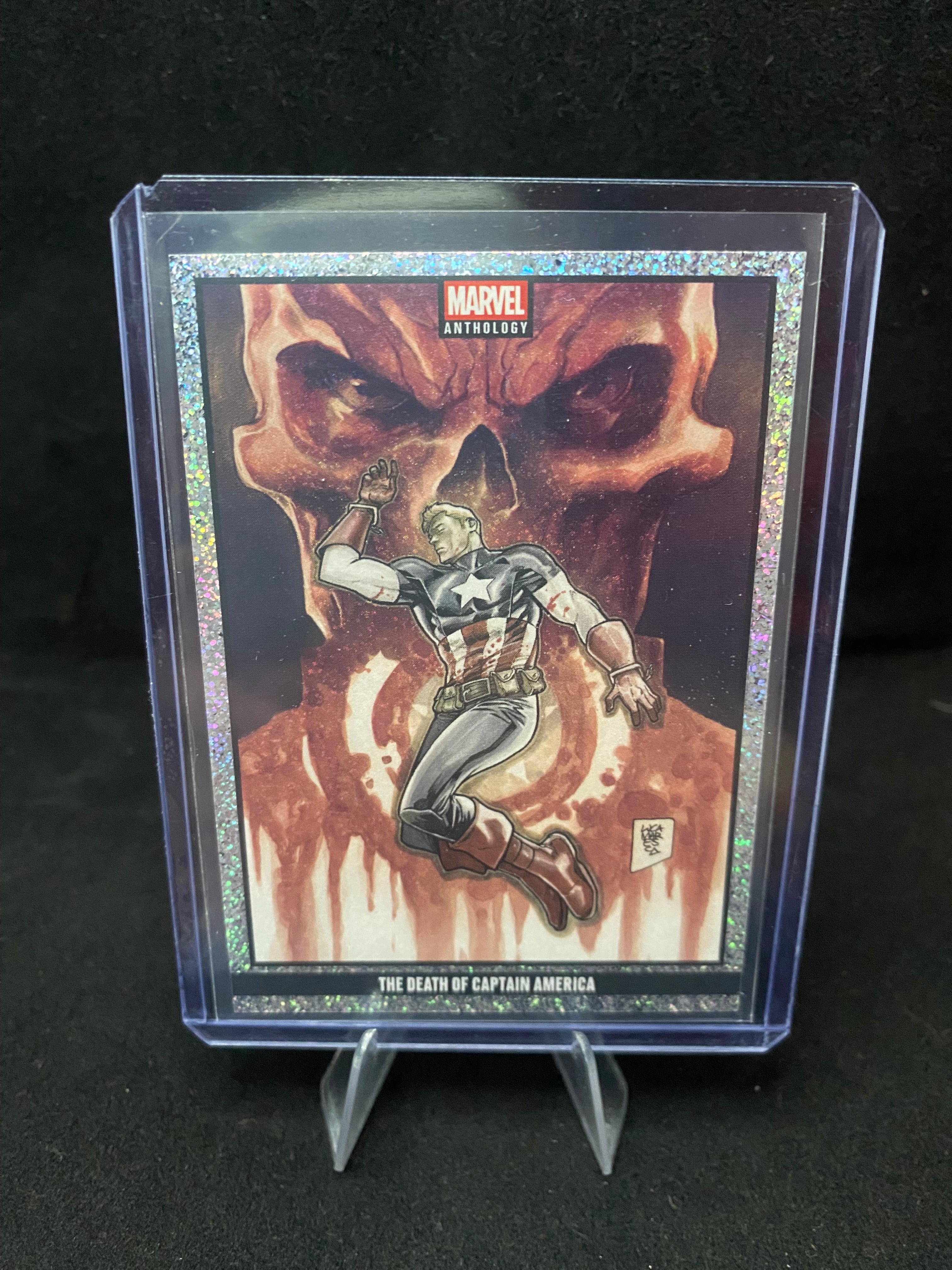 Panini Marvel Anthology 2025 - The Death Of Captain America - Glitch Holo -66