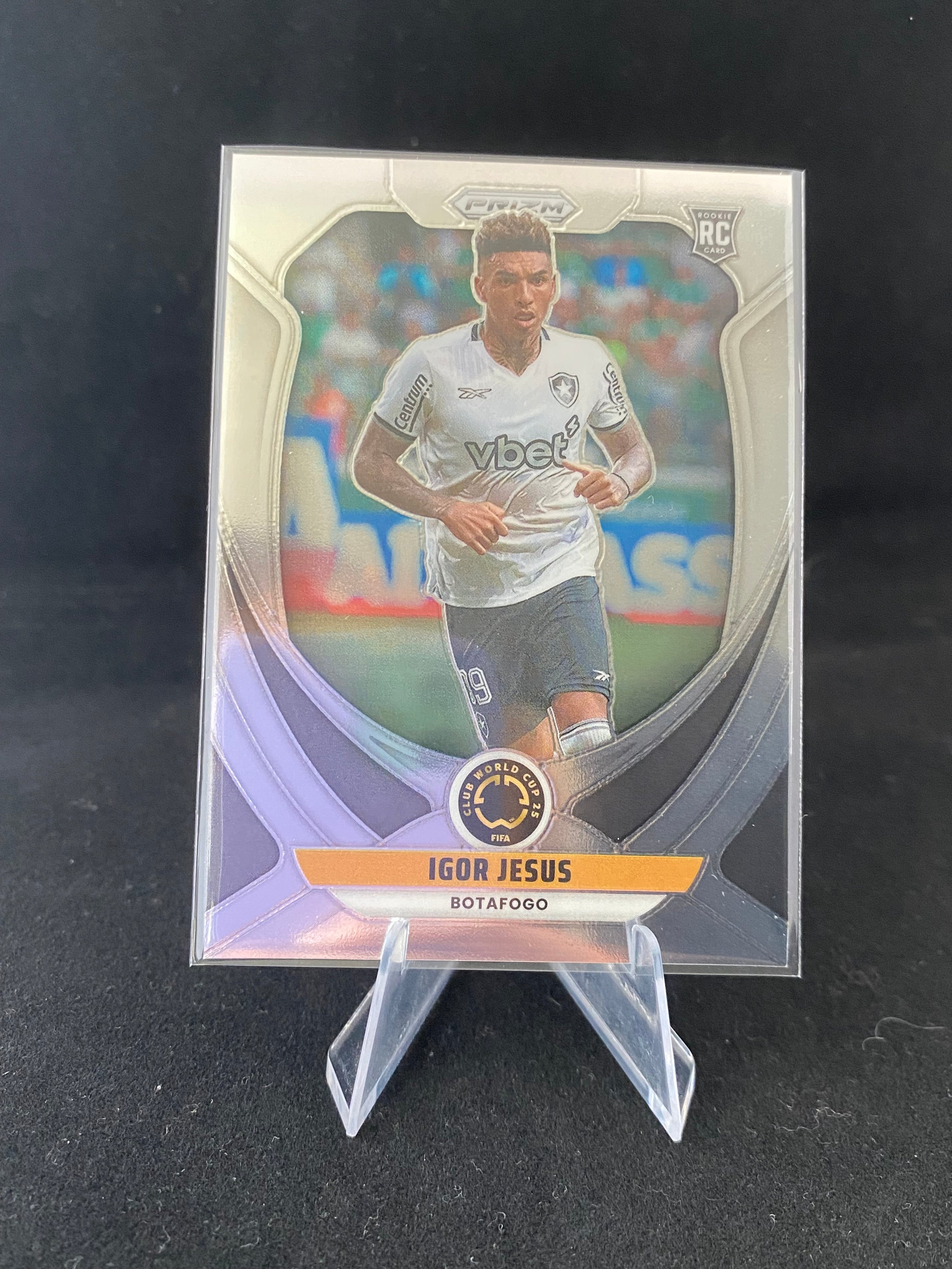 Panini Prizm  Club World Cup 2025 - Igor Jesus - RC - Rookie Card - No.53