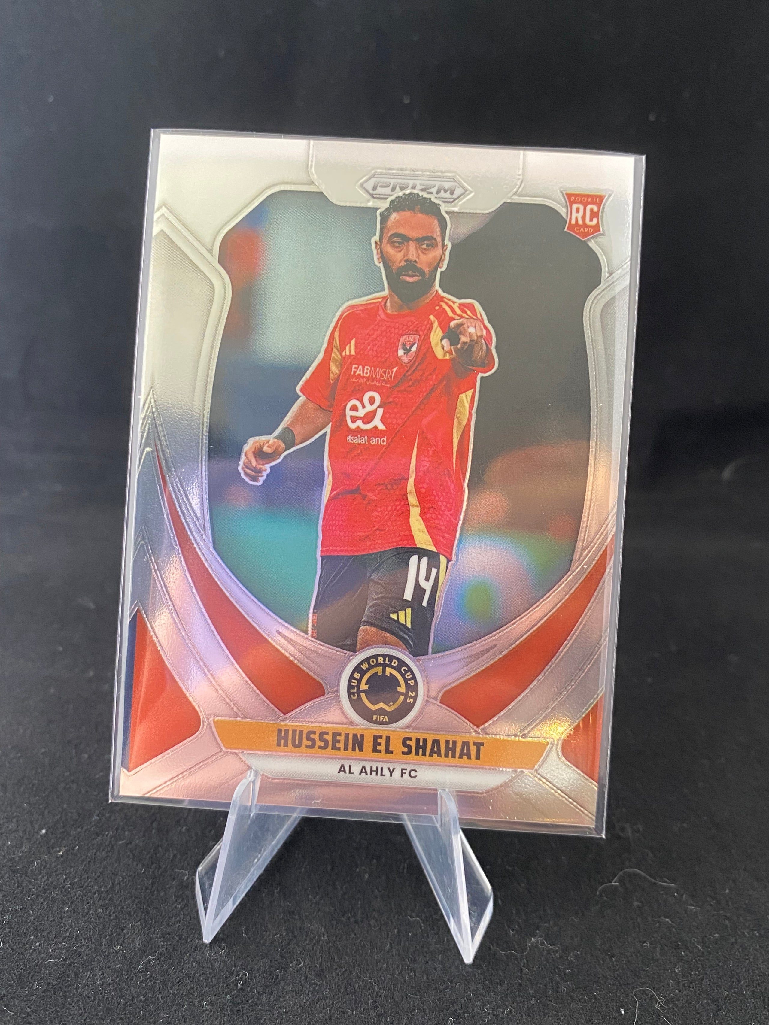 Panini Prizm FIFA Club World Cup 2025 -Hussein El Shahat - RC - Rookie Card - No.2