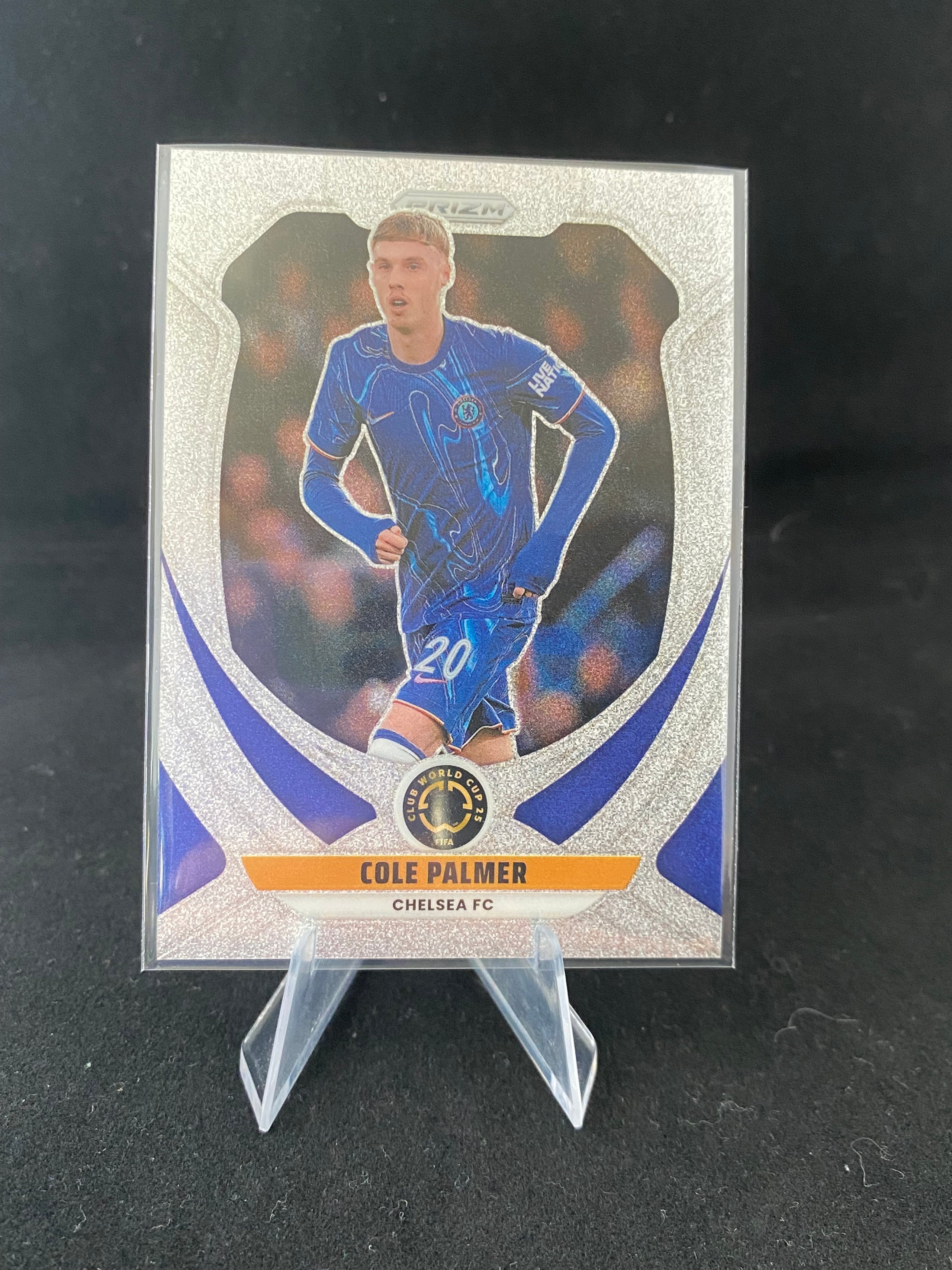 Panini Prizm FIFA Club World Cup 2025 - Cole Palmer - Blue Glitter - No. 67