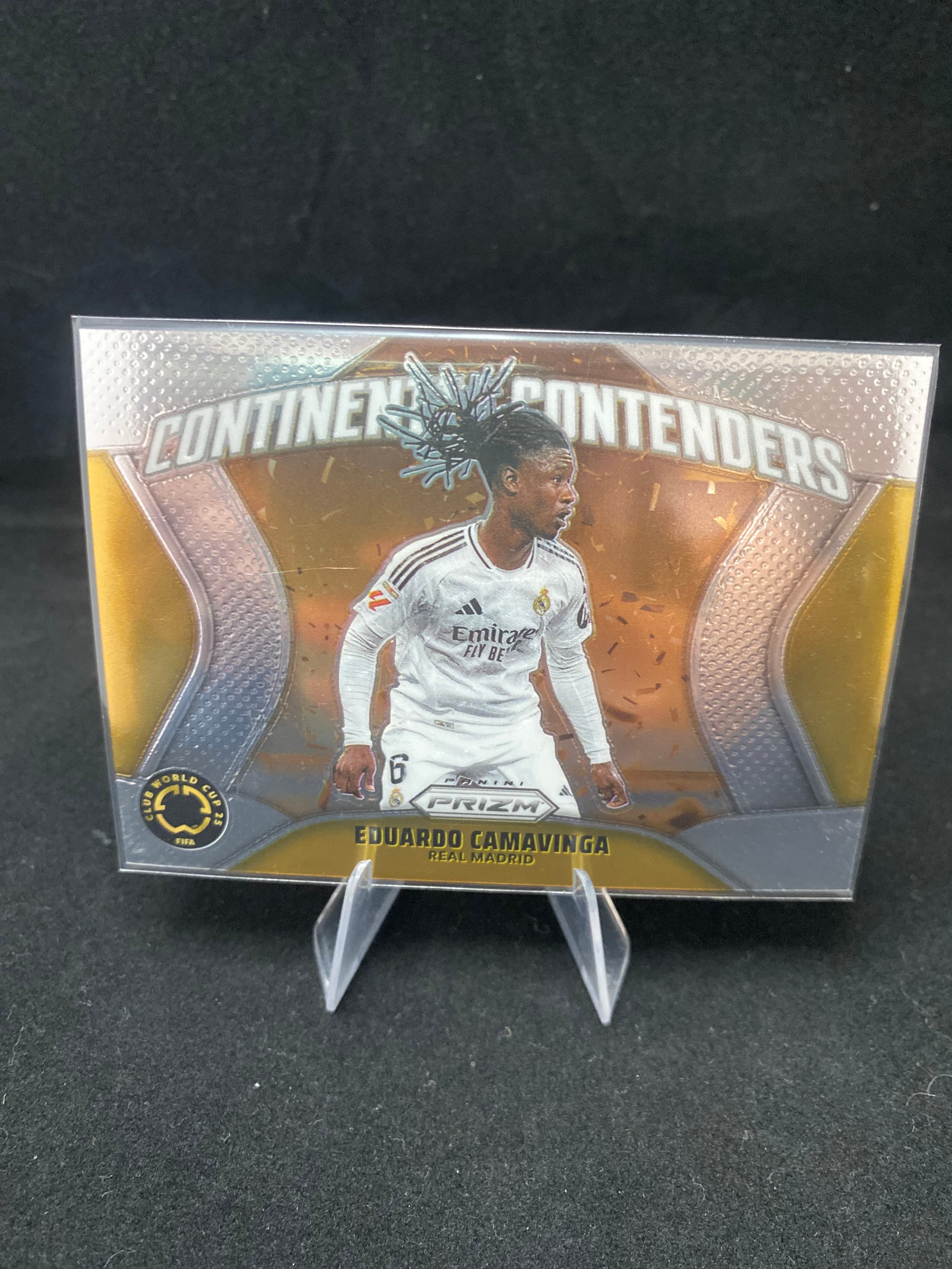 Panini Prizm FIFA Club World Cup 2025 - Eduardo Camavinga  - Continent Contenders - 23