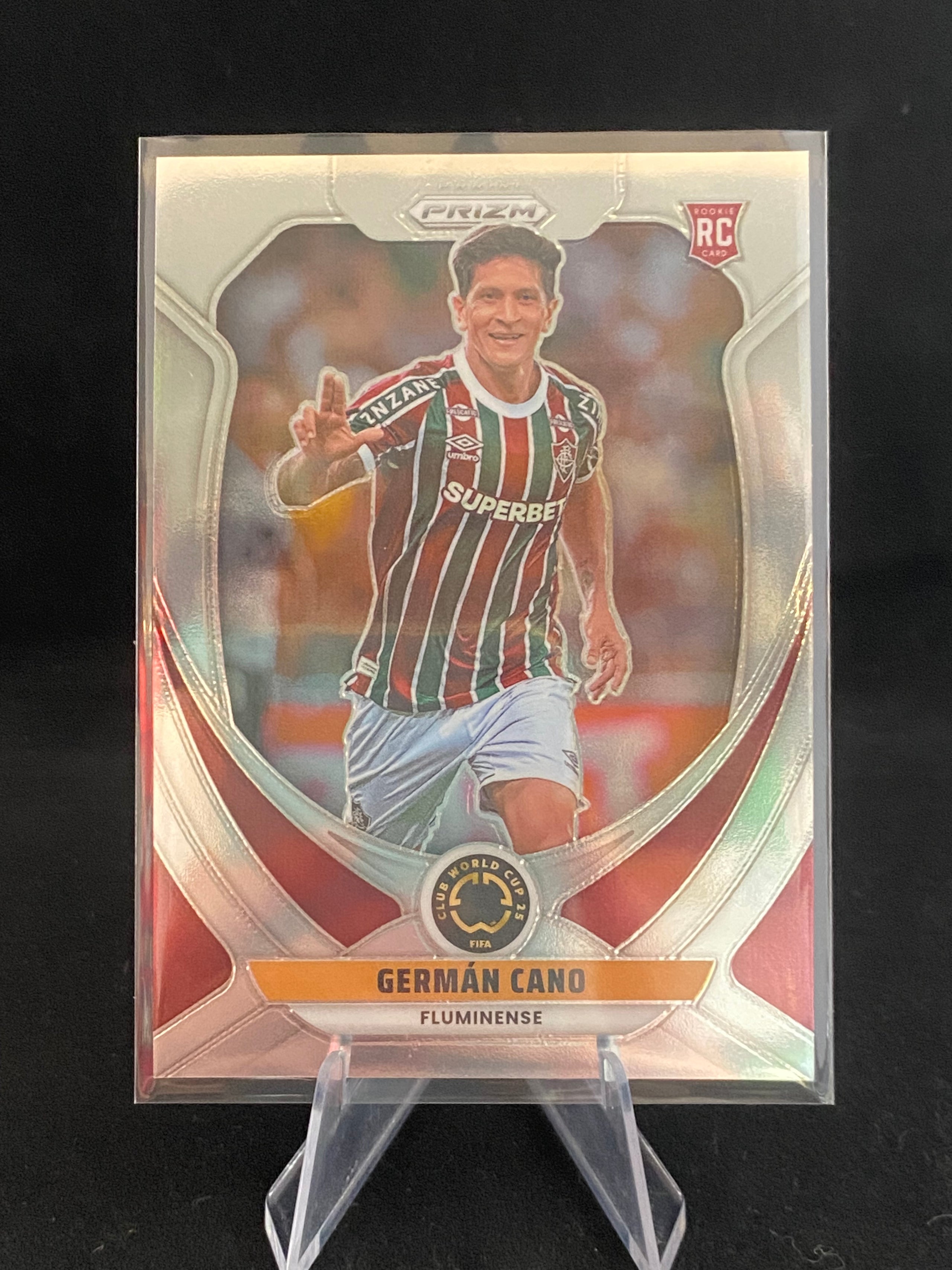 Panini Prizm FIFA Club World Cup 2025 - German Cano - RC - Rookie Card - No.111