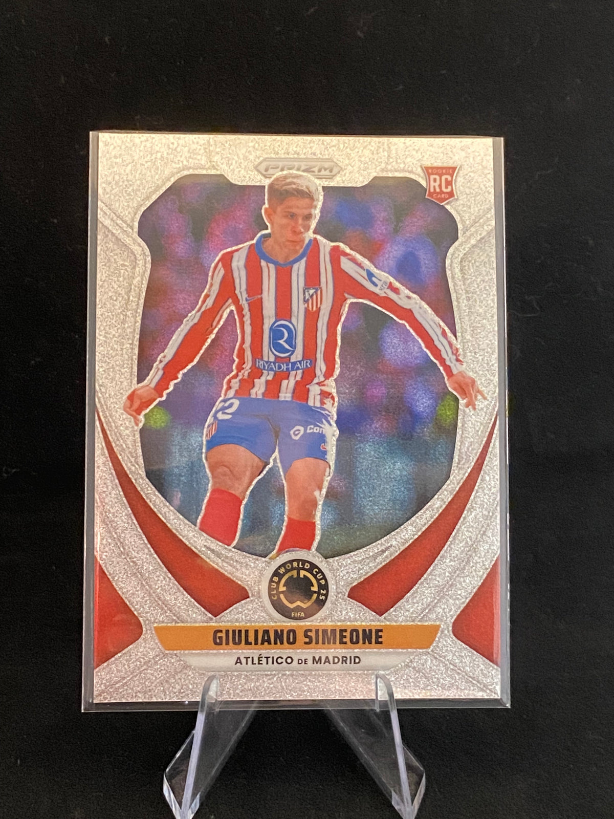 Panini Prizm FIFA Club World Cup 2025 - Giuliano Simeone - Glitter - RC - Rookie Card - No.22