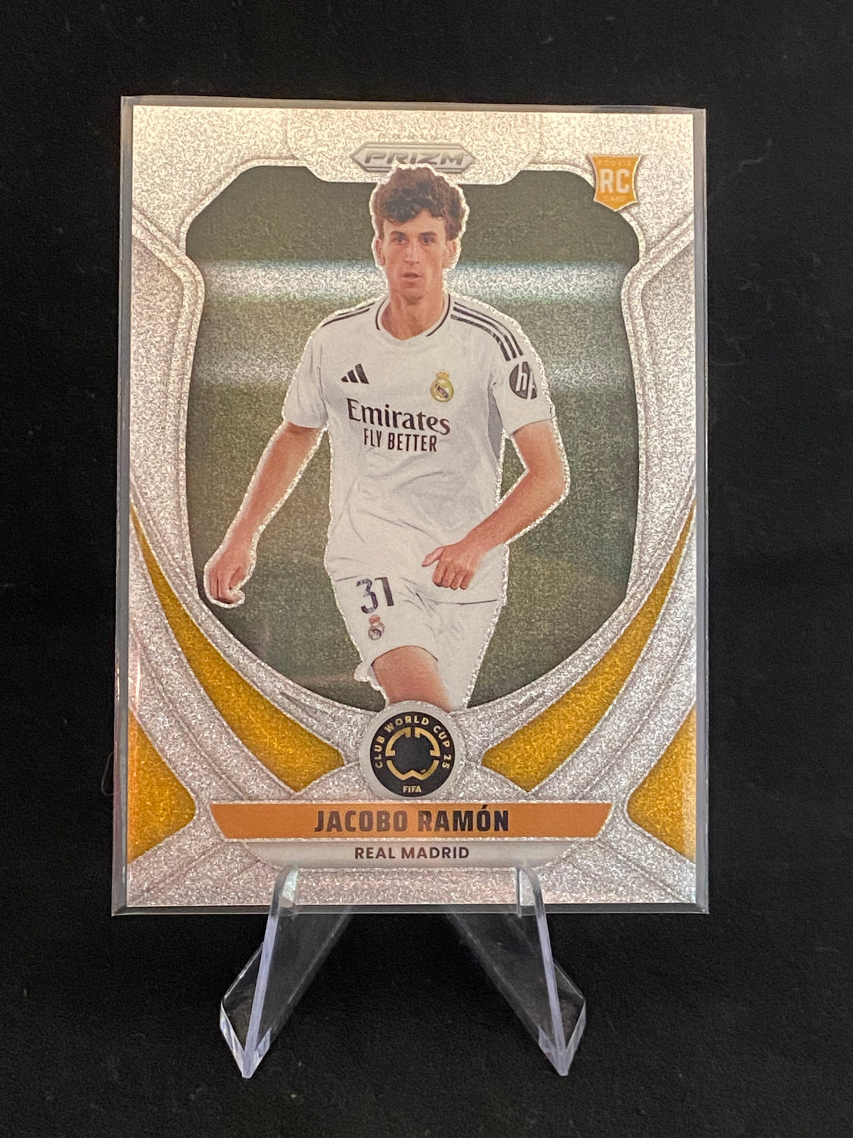 Panini Prizm FIFA Club World Cup 2025 - Jacobo Ramon - RC - Rookie Card - Glitter - No.166