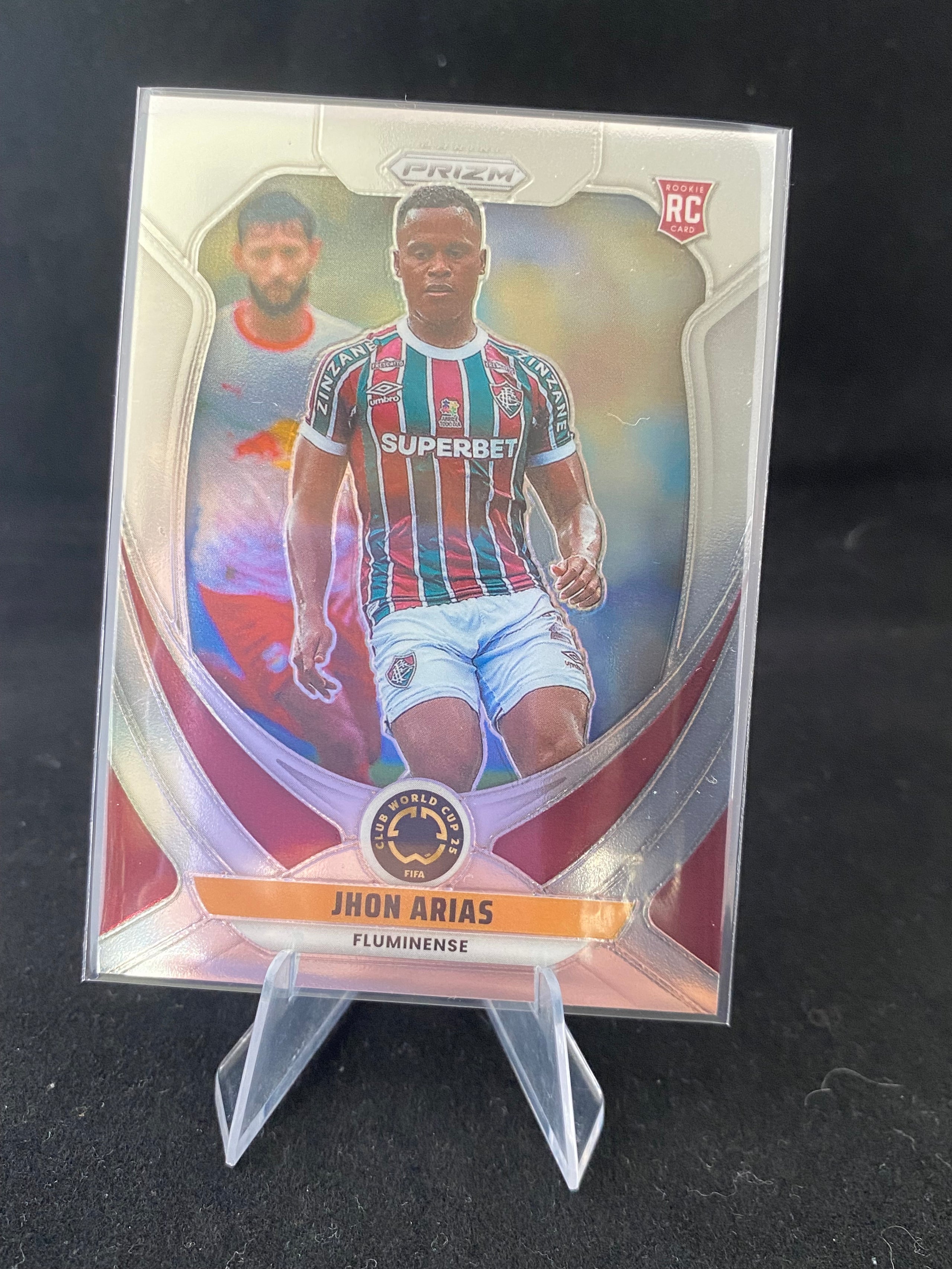 Panini Prizm FIFA Club World Cup 2025 - Jhon Arias - RC - Rookie Card - No.112