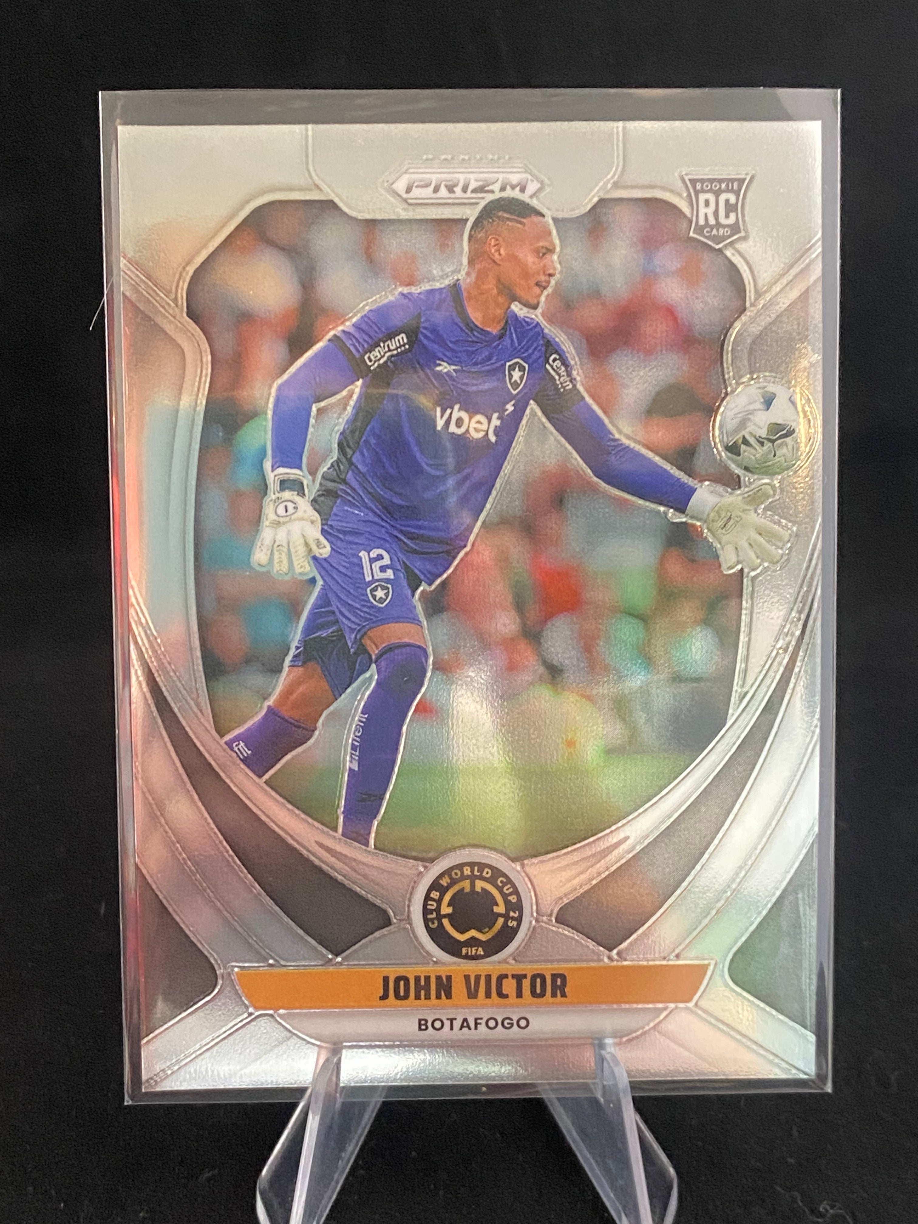 Panini Prizm FIFA Club World Cup 2025 - John Victor - RC- Rookie Card - No.55