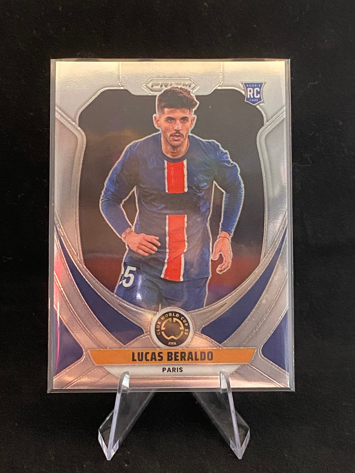 Panini Prizm FIFA Club World Cup 2025 - Lucas Beraldo - RC - Rookie Card - No.157