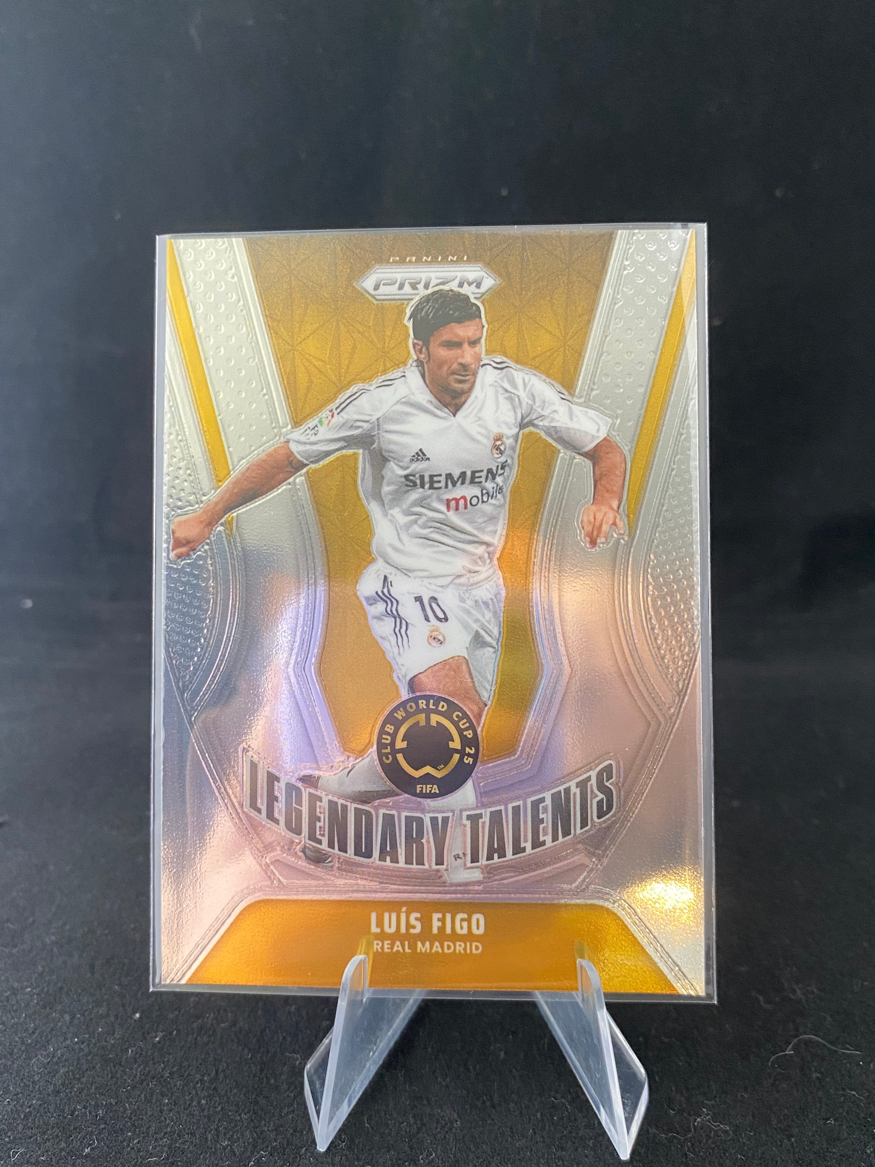 Panini Prizm FIFA Club World Cup 2025 - Luis Figo - Legendary Talents - No. 18