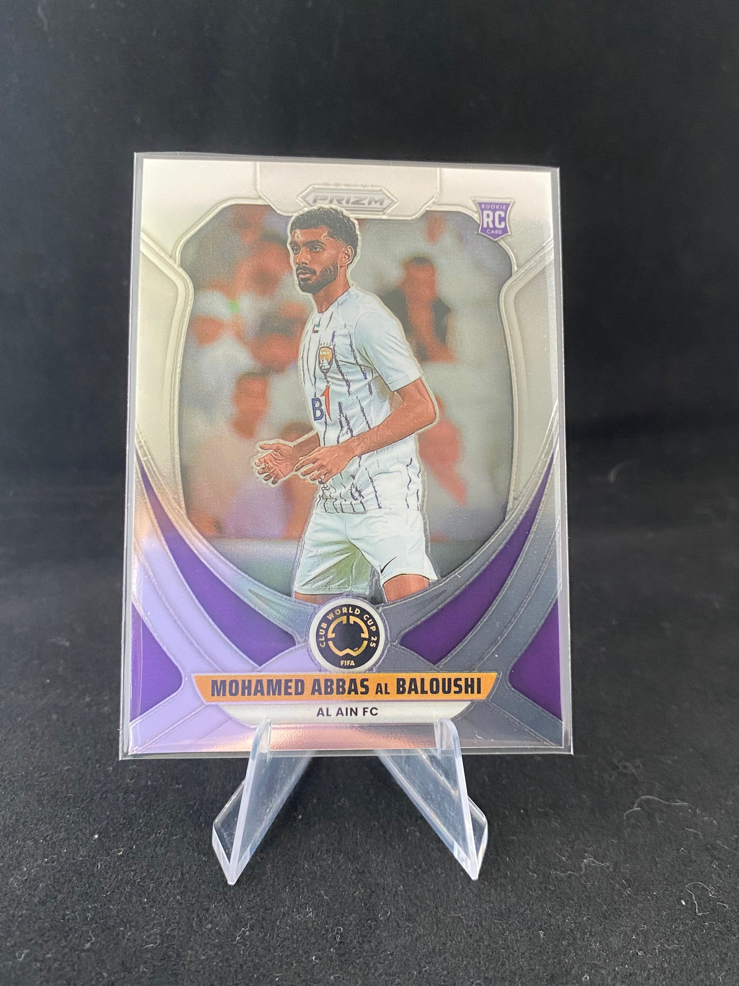 Panini Prizm FIFA Club World Cup 2025 - Mohamed Abbas Al Baloushi - RC - Rookie Card - No.12