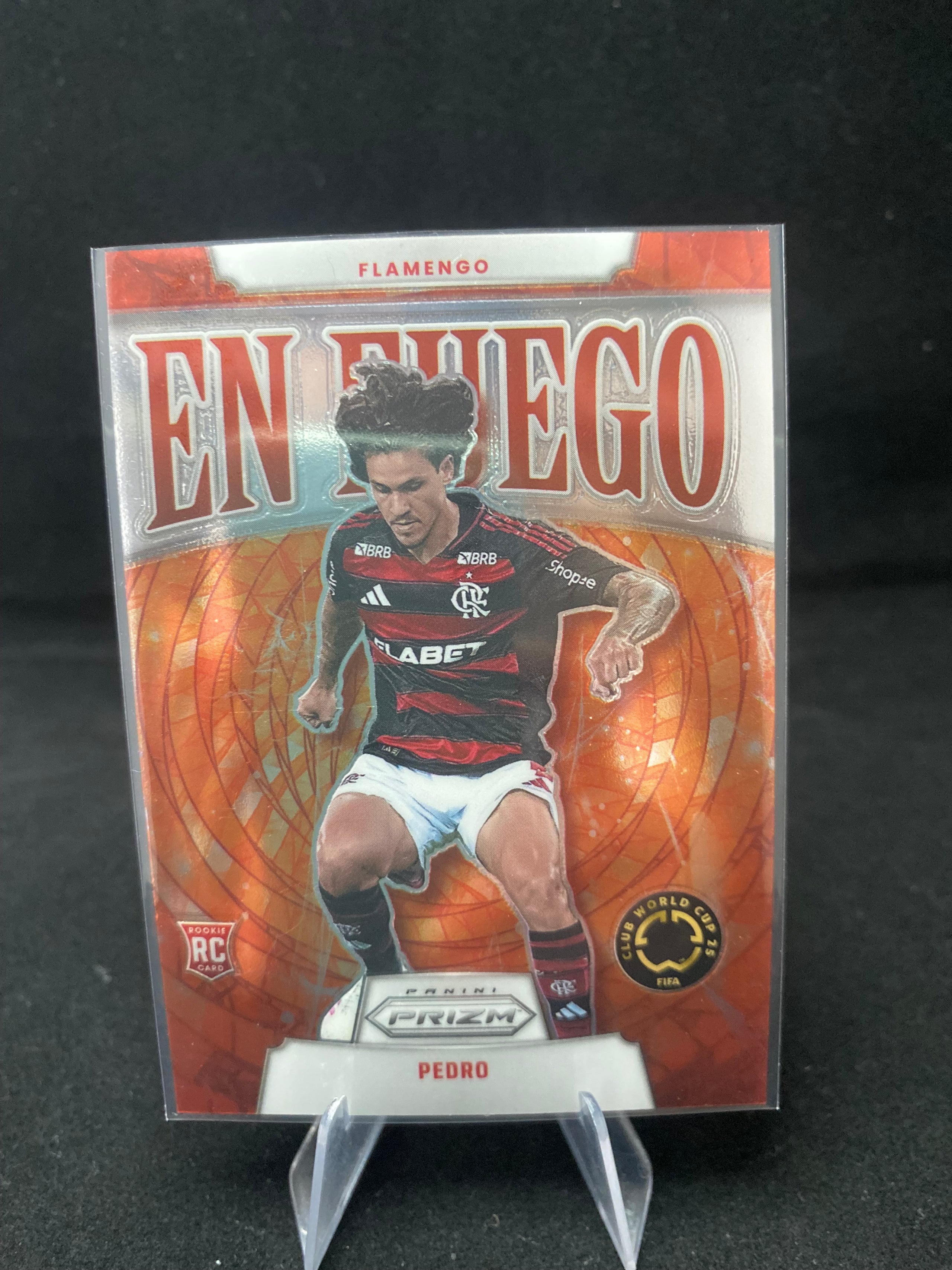 Panini Prizm FIFA Club World Cup 2025 - Pedro - En Fuego - RC - Rookie Card - 14