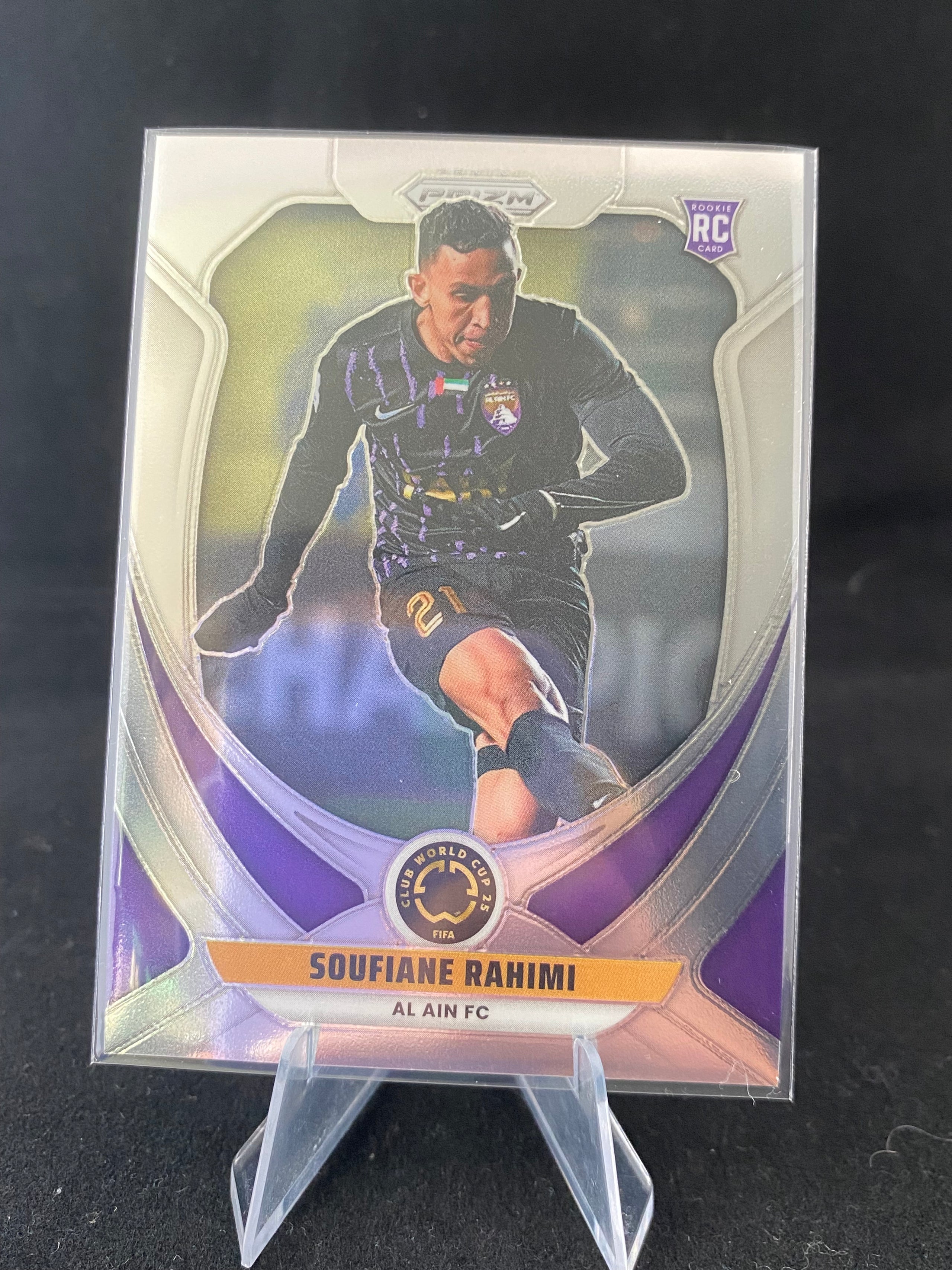Panini Prizm FIFA Club World Cup 2025 - Soufiane Rahimi - RC - Rookie Card - No.11