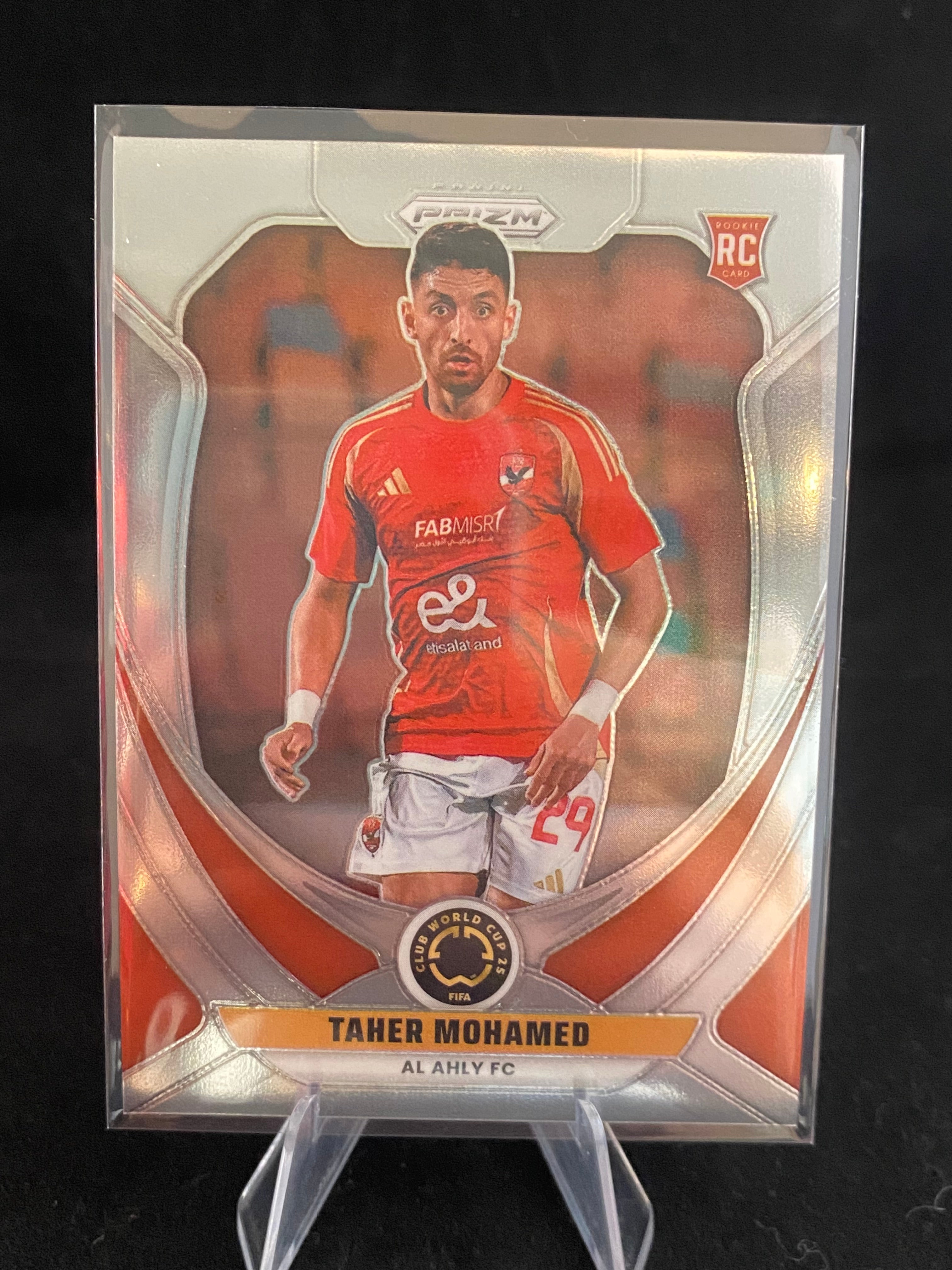Panini Prizm FIFA Club World Cup 2025 - Taher Mohamed - RC - Rookie Card - No.5 