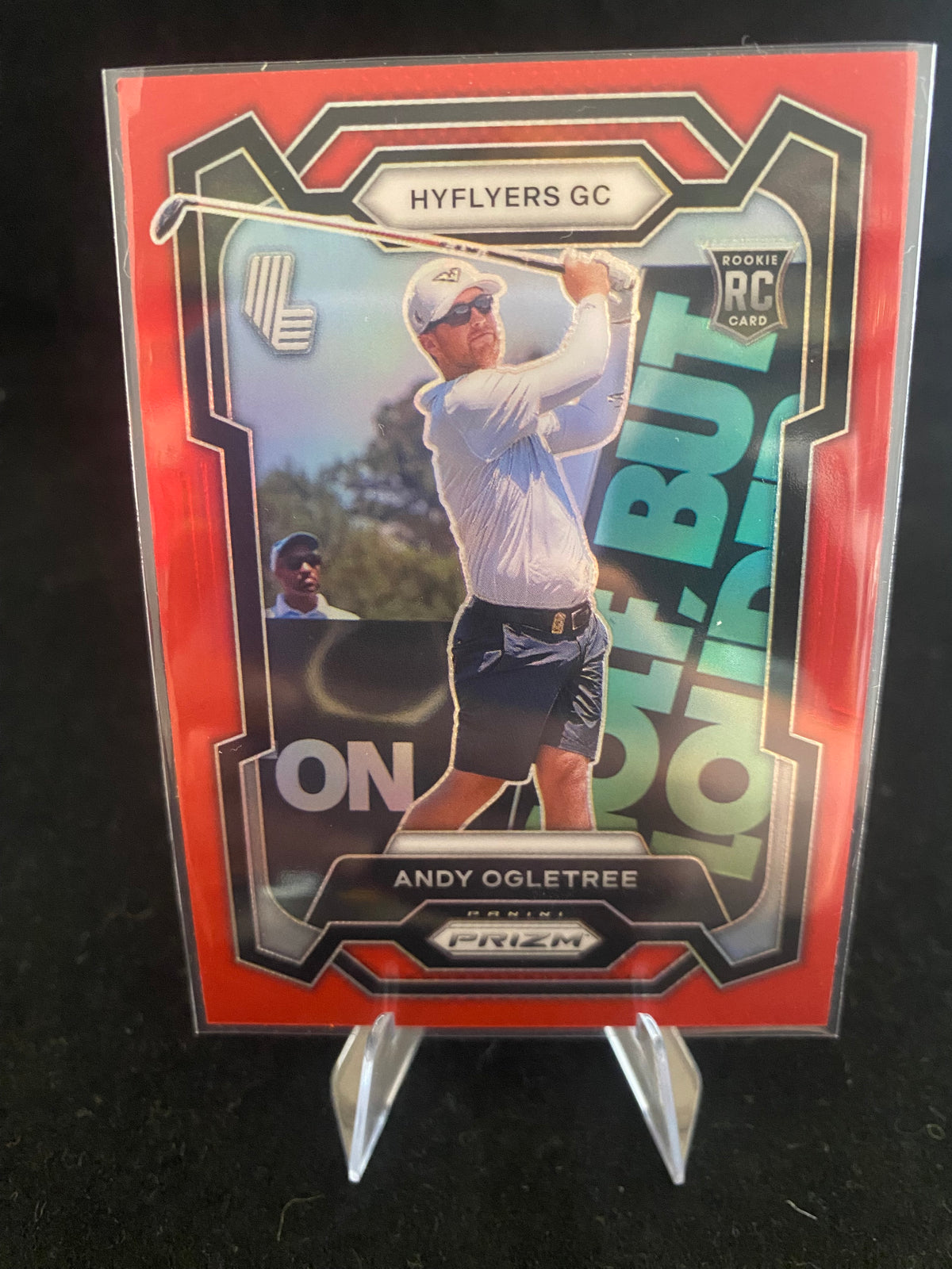 Panini Prizm Liv Golf 2024 - Andy Ogletree - RC - Rookie Card - Red -118/149 - No.37