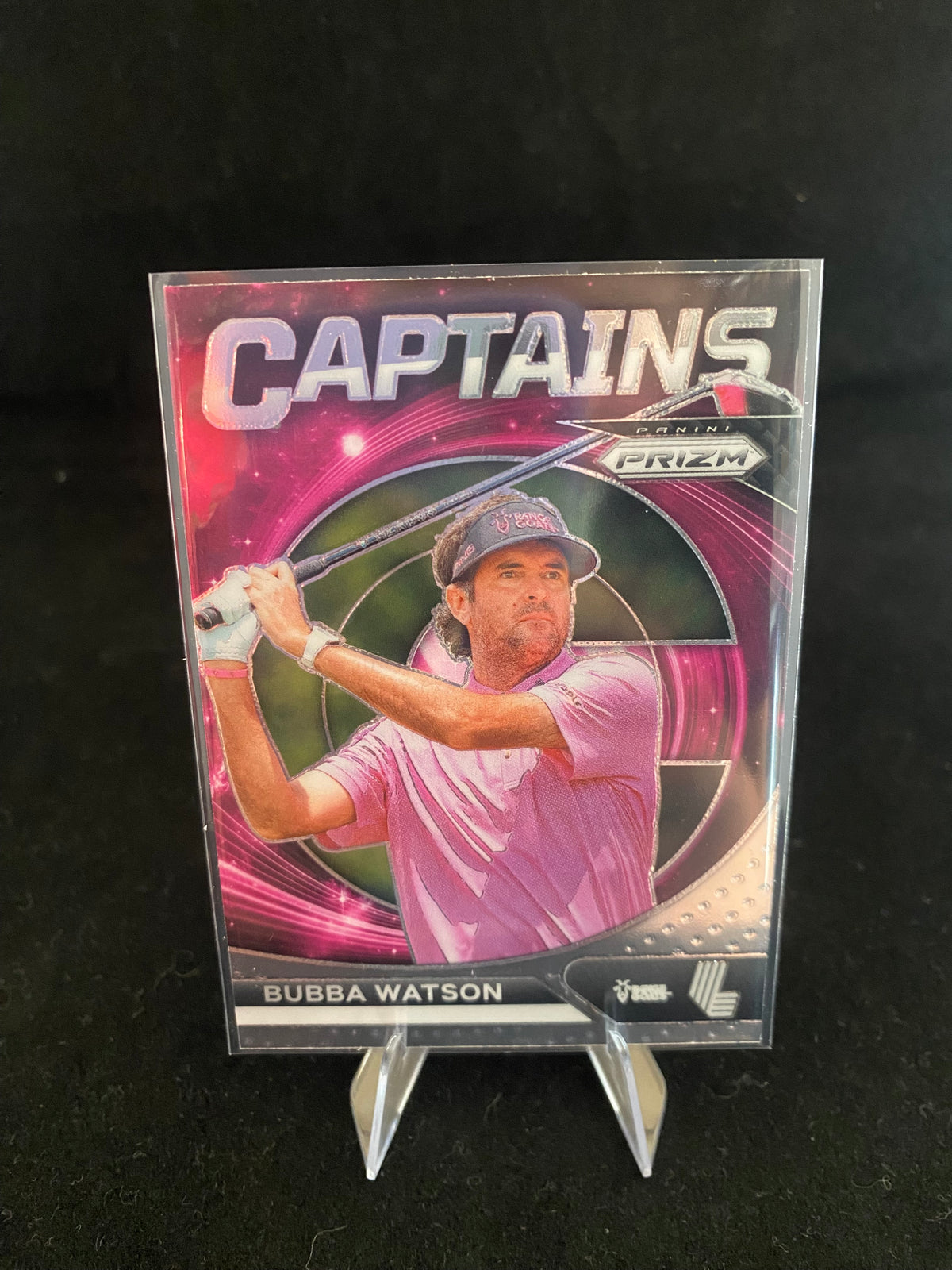 Panini Prizm Liv Golf 2024 - Bubba Watson - Captains - Pink - No.69