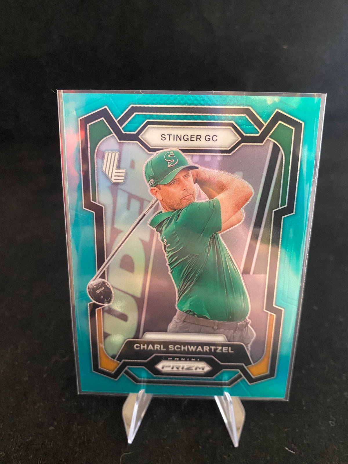 Panini Prizm Liv Golf 2024 - Charl Schwartzel - Green -137/199 - No.38