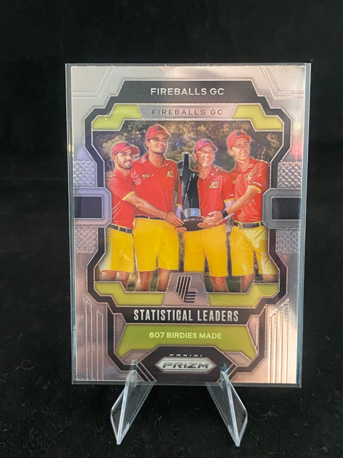 Panini Prizm Liv Golf 2024 - Fireballs GC - Statistical Leaders - No.86