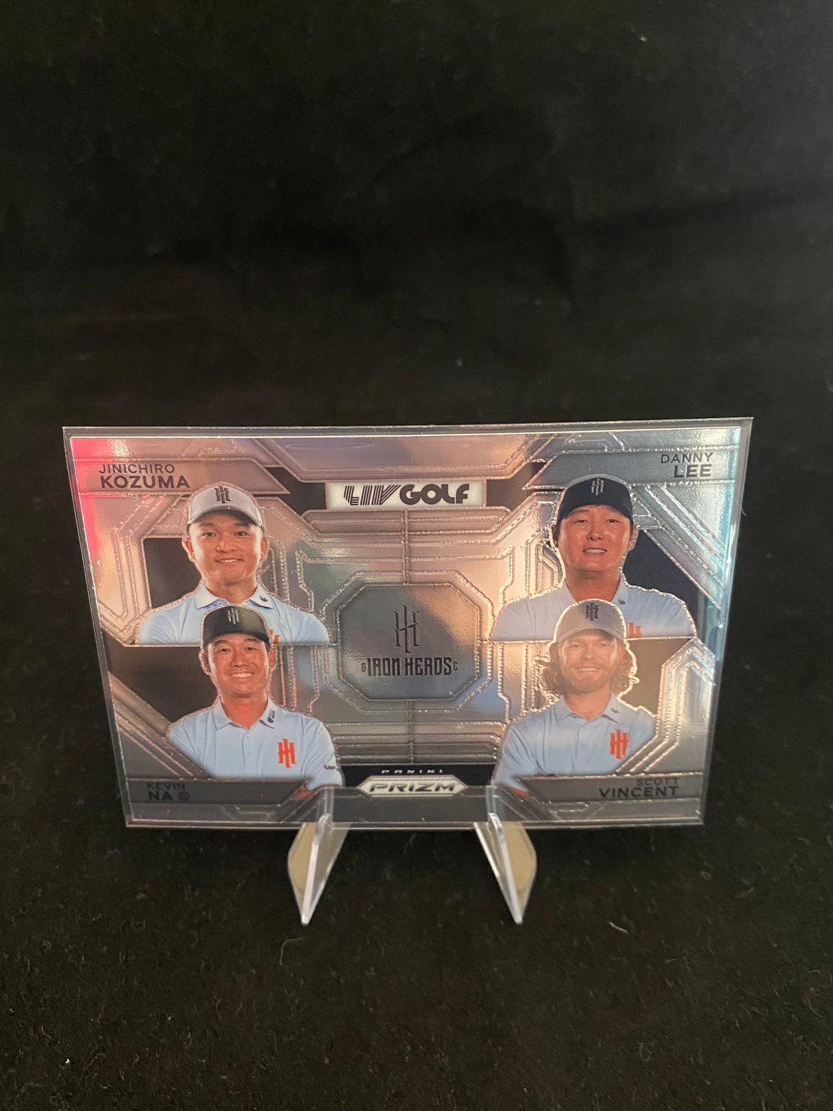 Panini Prizm Liv Golf 2024 - Jinichiro Kozuma - Kevin Na - Danny Lee - Scott Vincent - No.61 